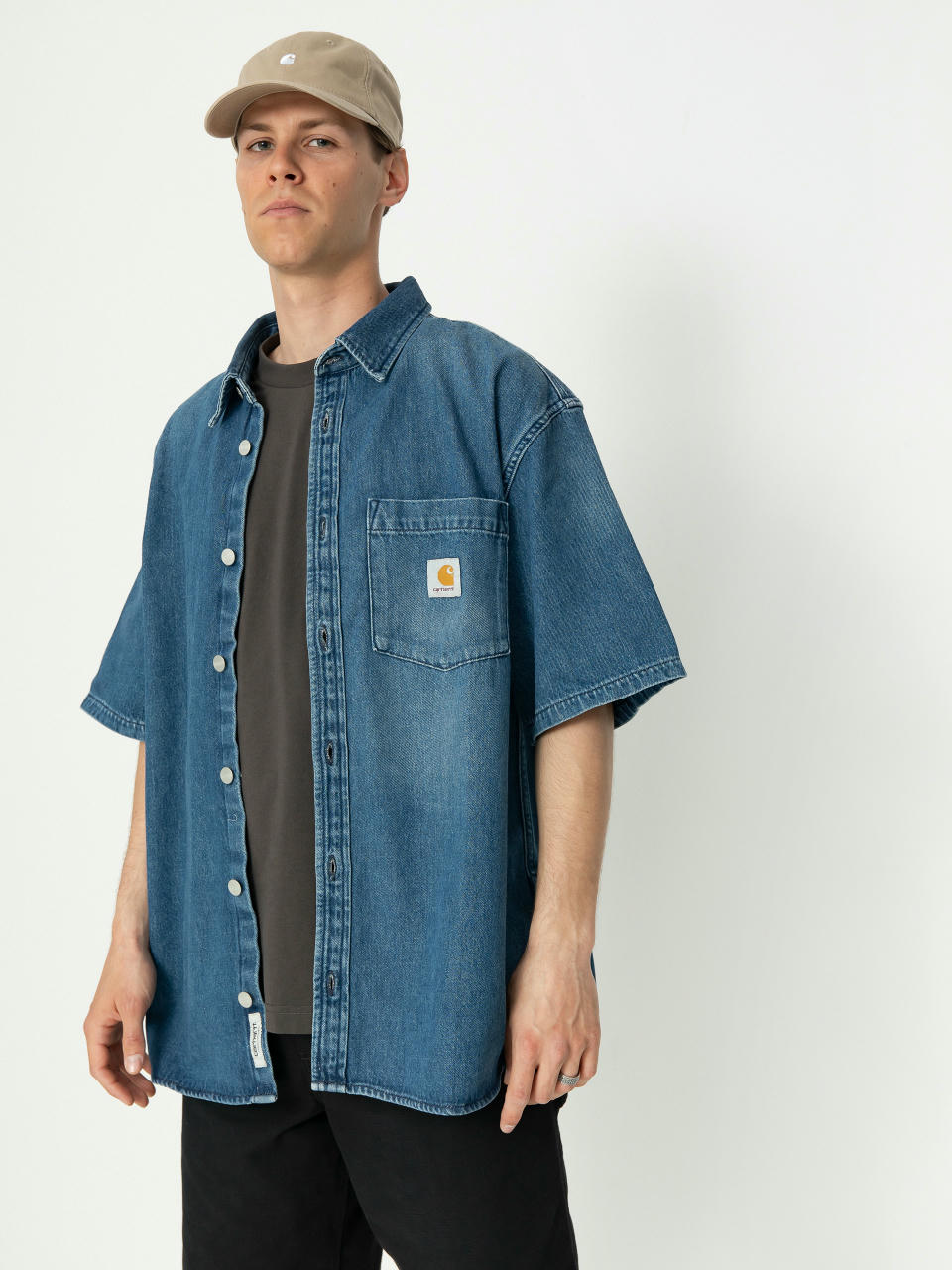 Cămașă Carhartt WIP Ody (blue)