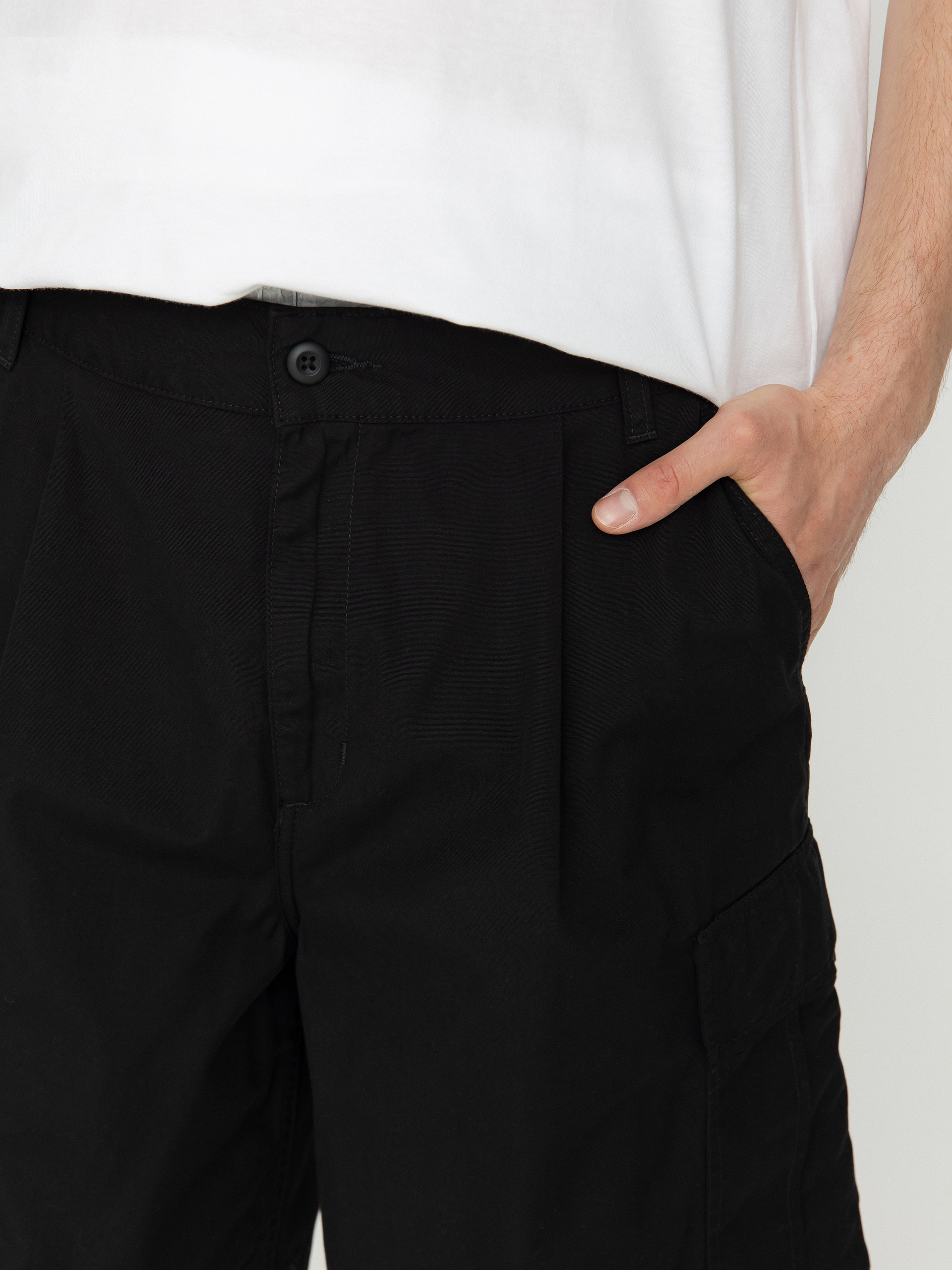 Șort Carhartt WIP Cole Cargo (black)