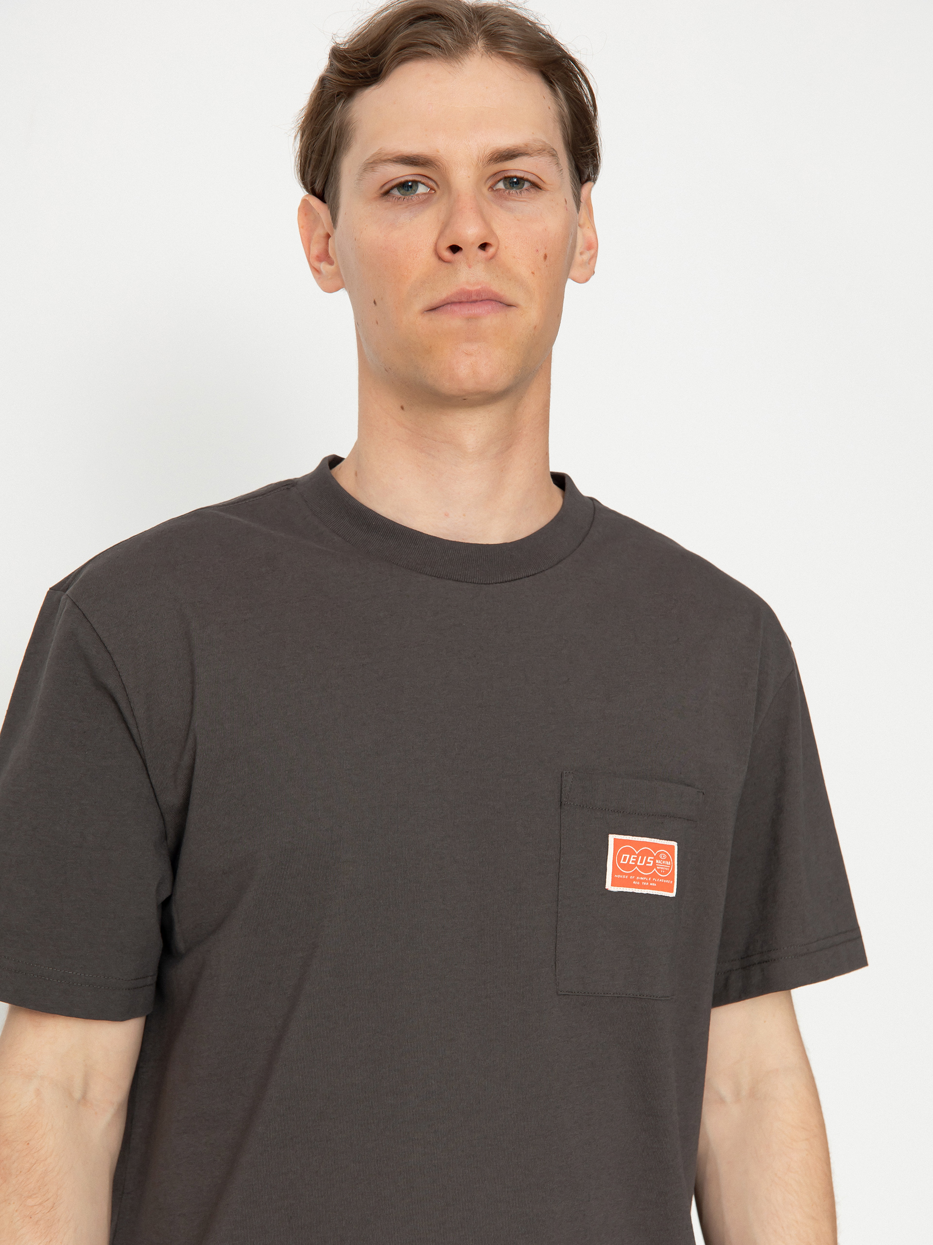 Tricou Deus Ex Machina Venture Pkt (anthracite)