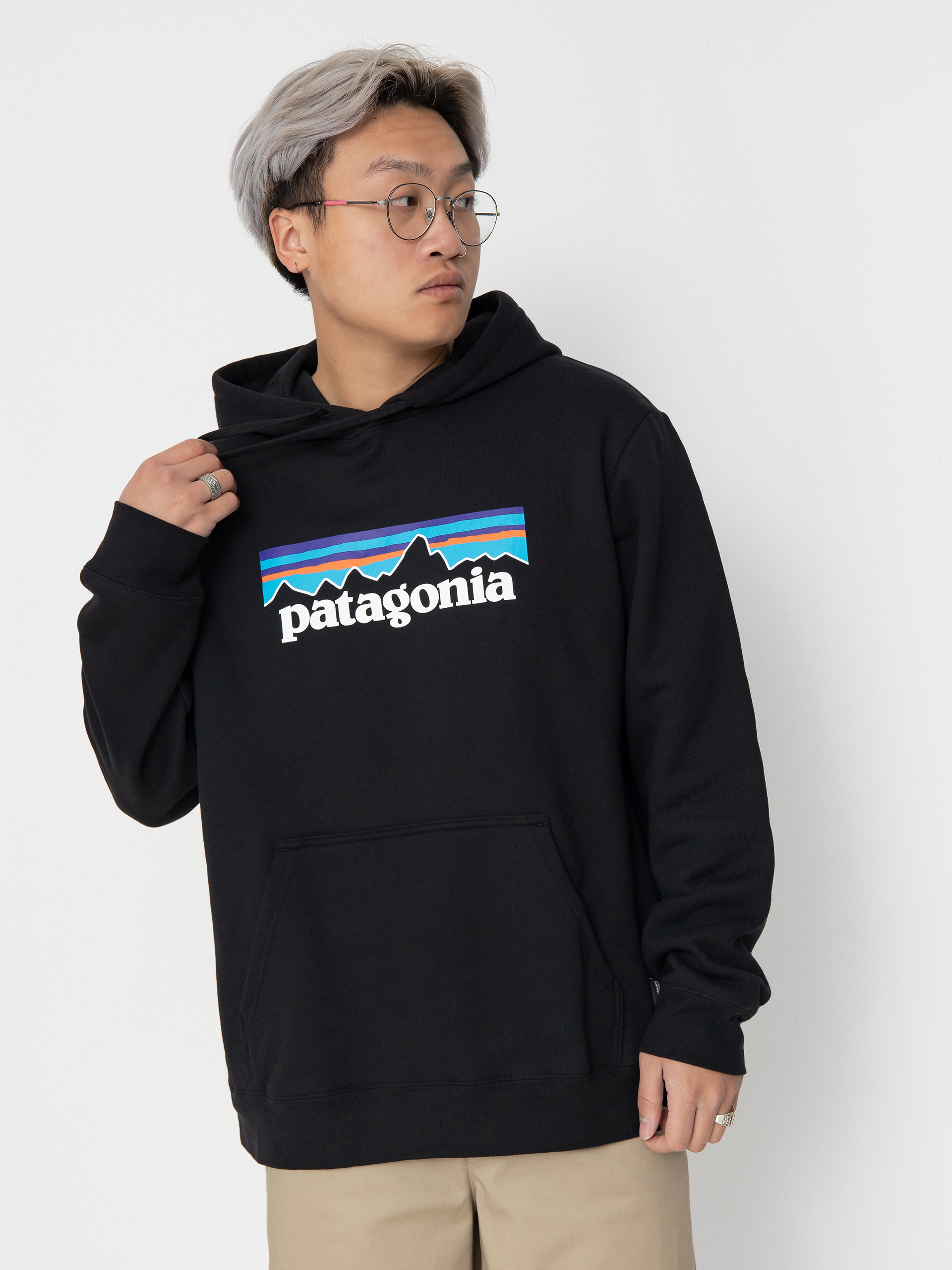 Hanorac cu glugă Patagonia P-6 Logo Uprisal HD