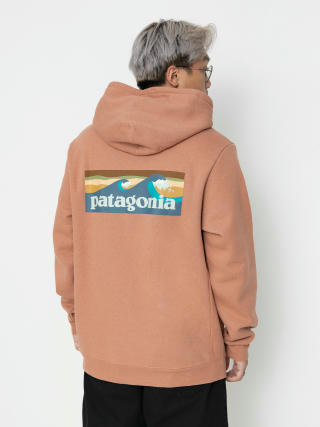 Hanorac cu glugă Patagonia Boardshort Logo Uprisal HD (sienna clay)