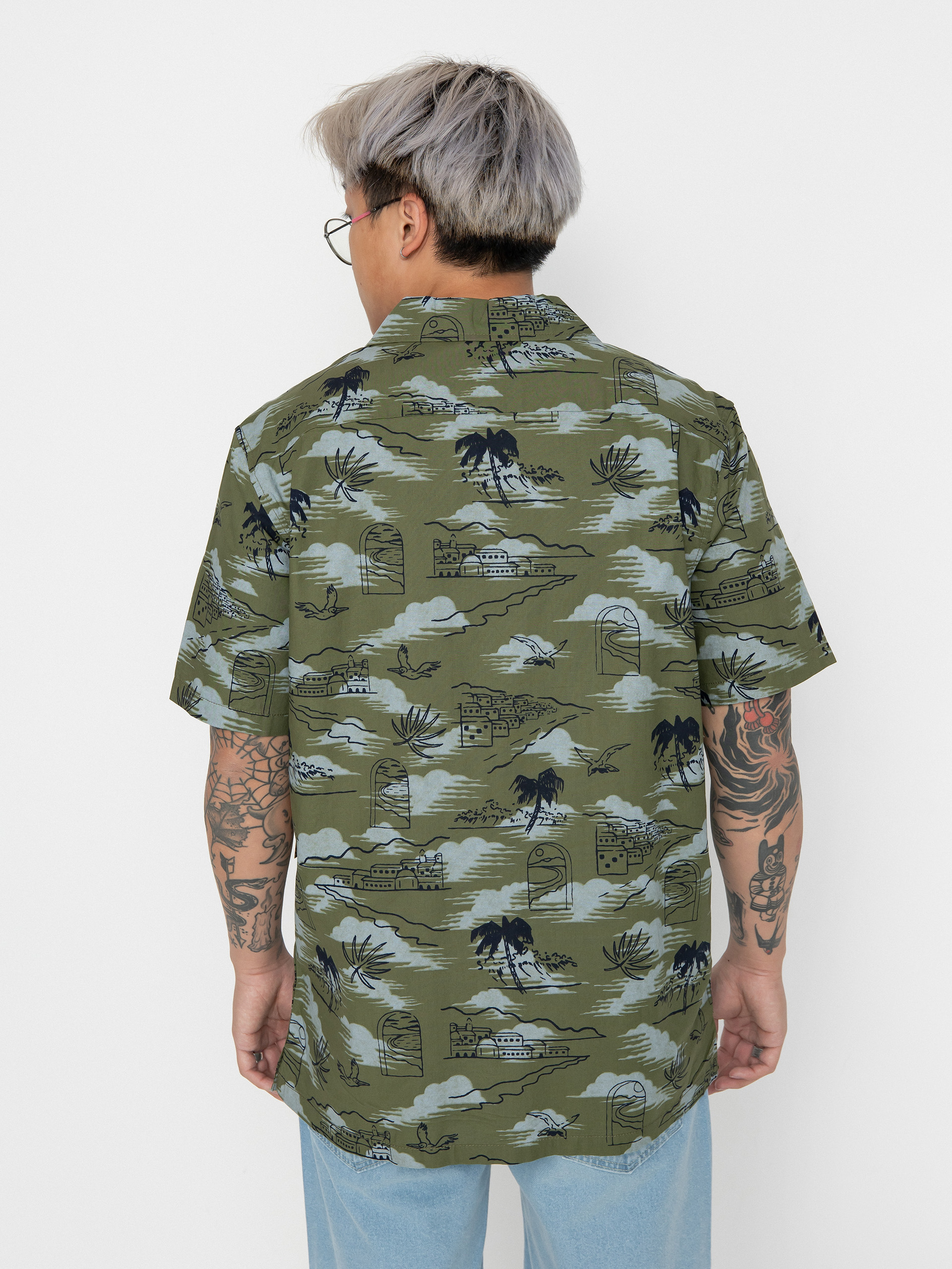 Cămașă Vans Davista Woven (olivine)