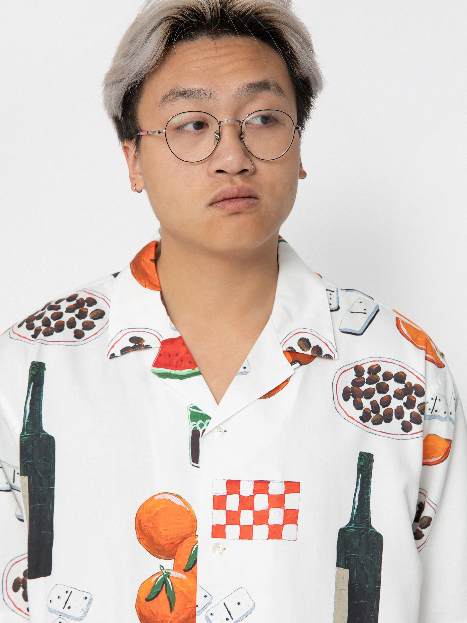 Cămașă Carhartt WIP Isis Maria Dinner (isis maria dinner print/white)