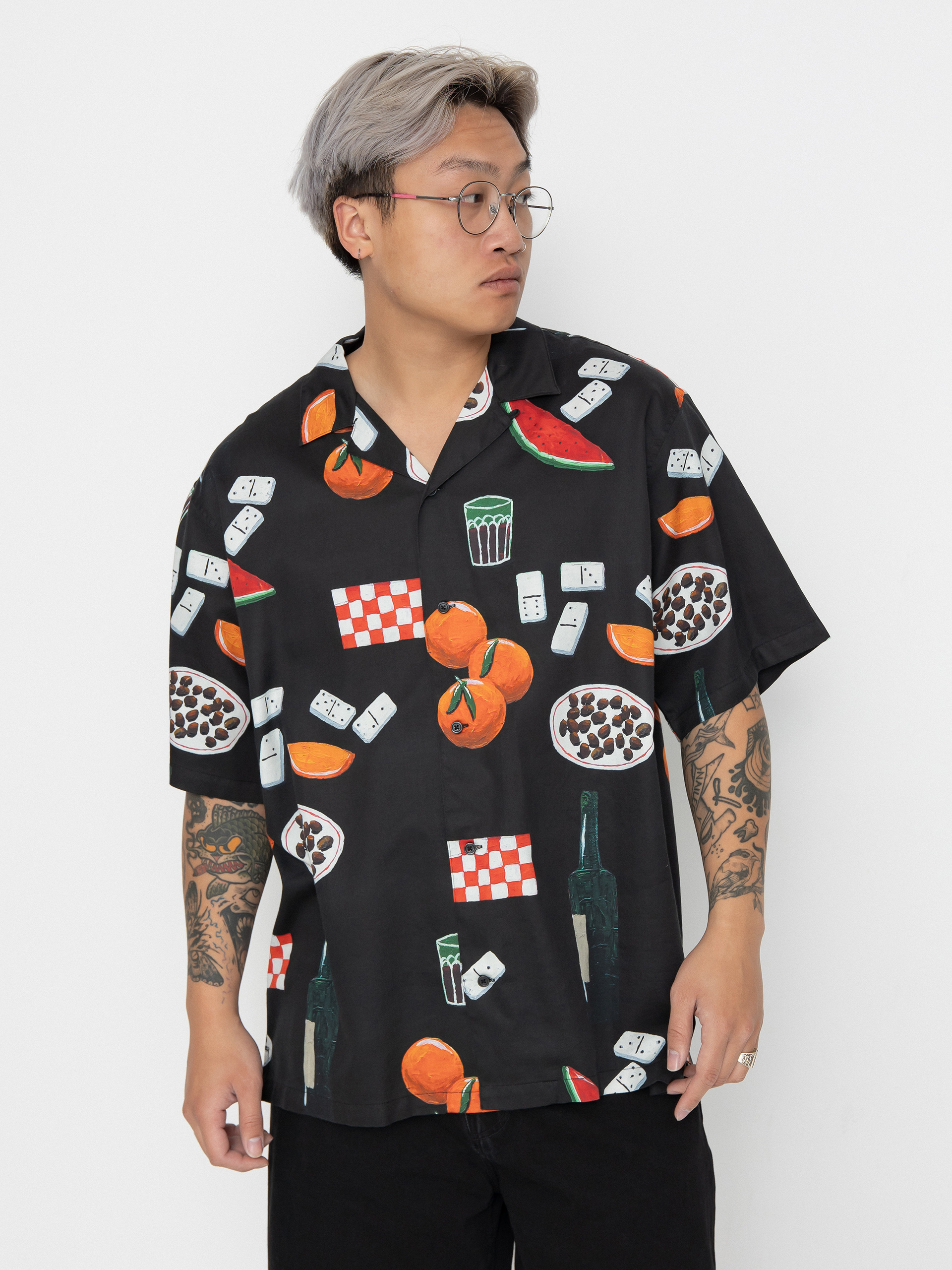 Cămașă Carhartt WIP Isis Maria Dinner (isis maria dinner print/black)