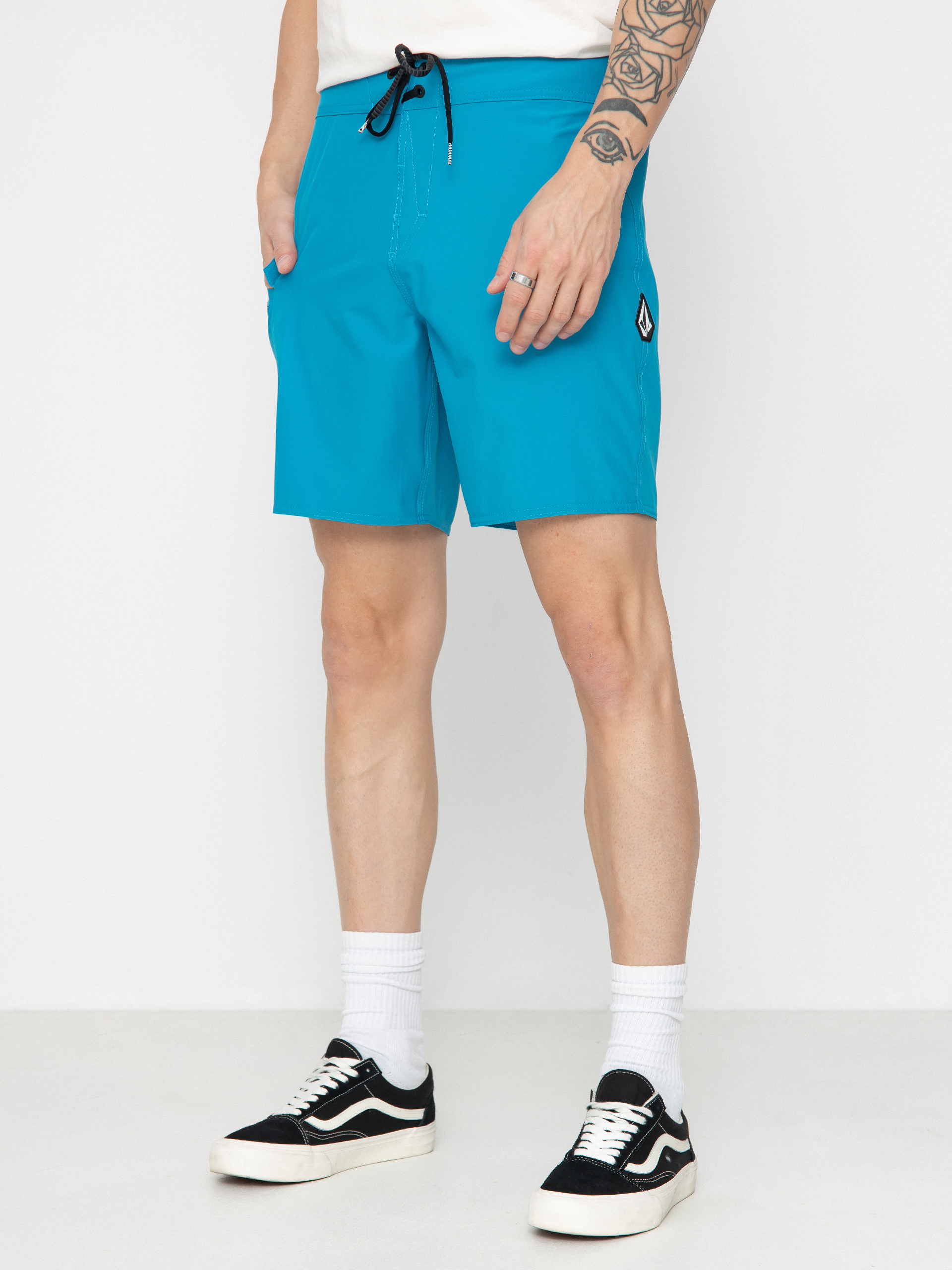 u0218ort pentru plaju0103 Volcom Lido Solid Mod 18 (tidal blue)