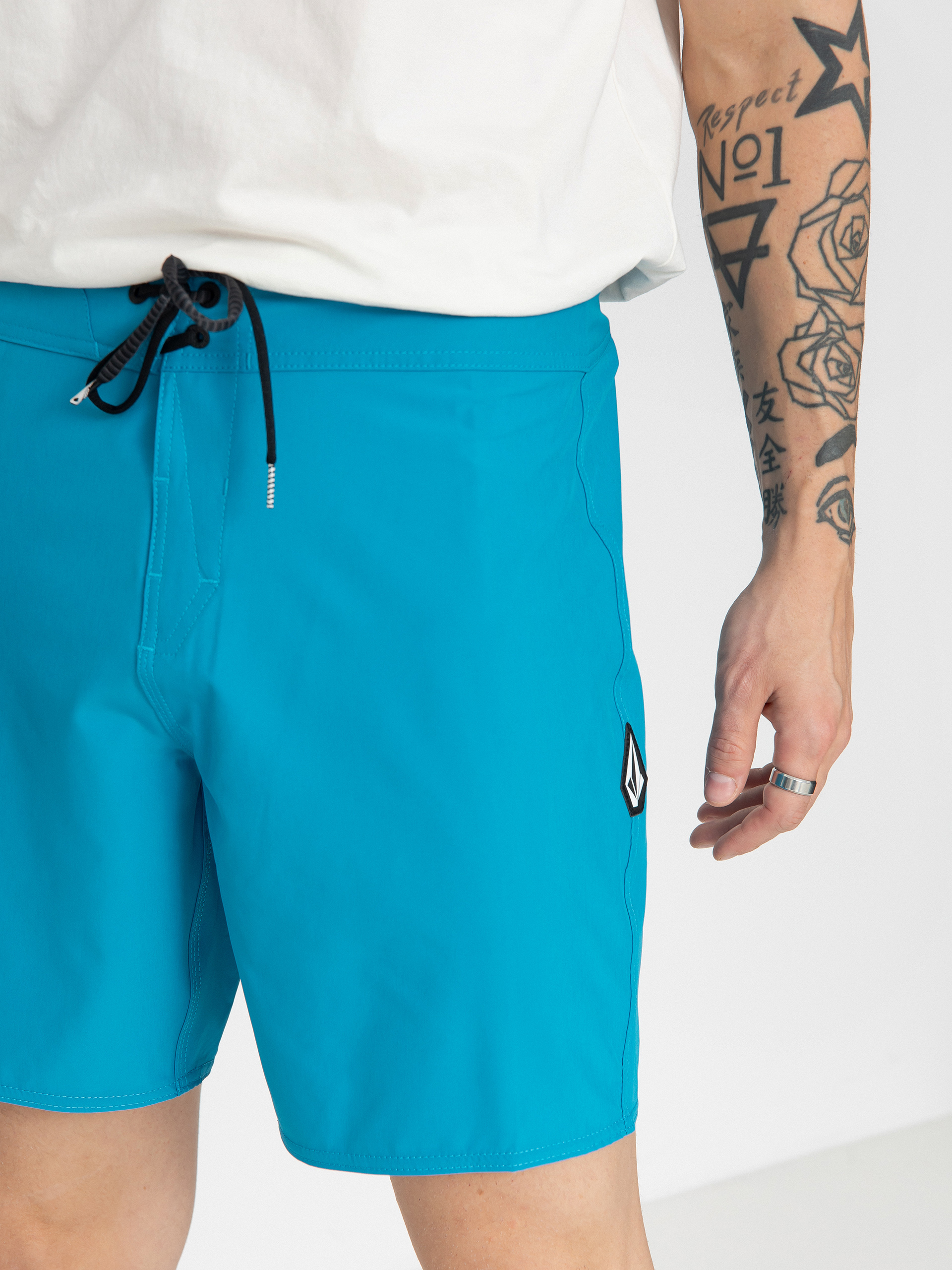 Șort pentru plajă Volcom Lido Solid Mod 18 (tidal blue)