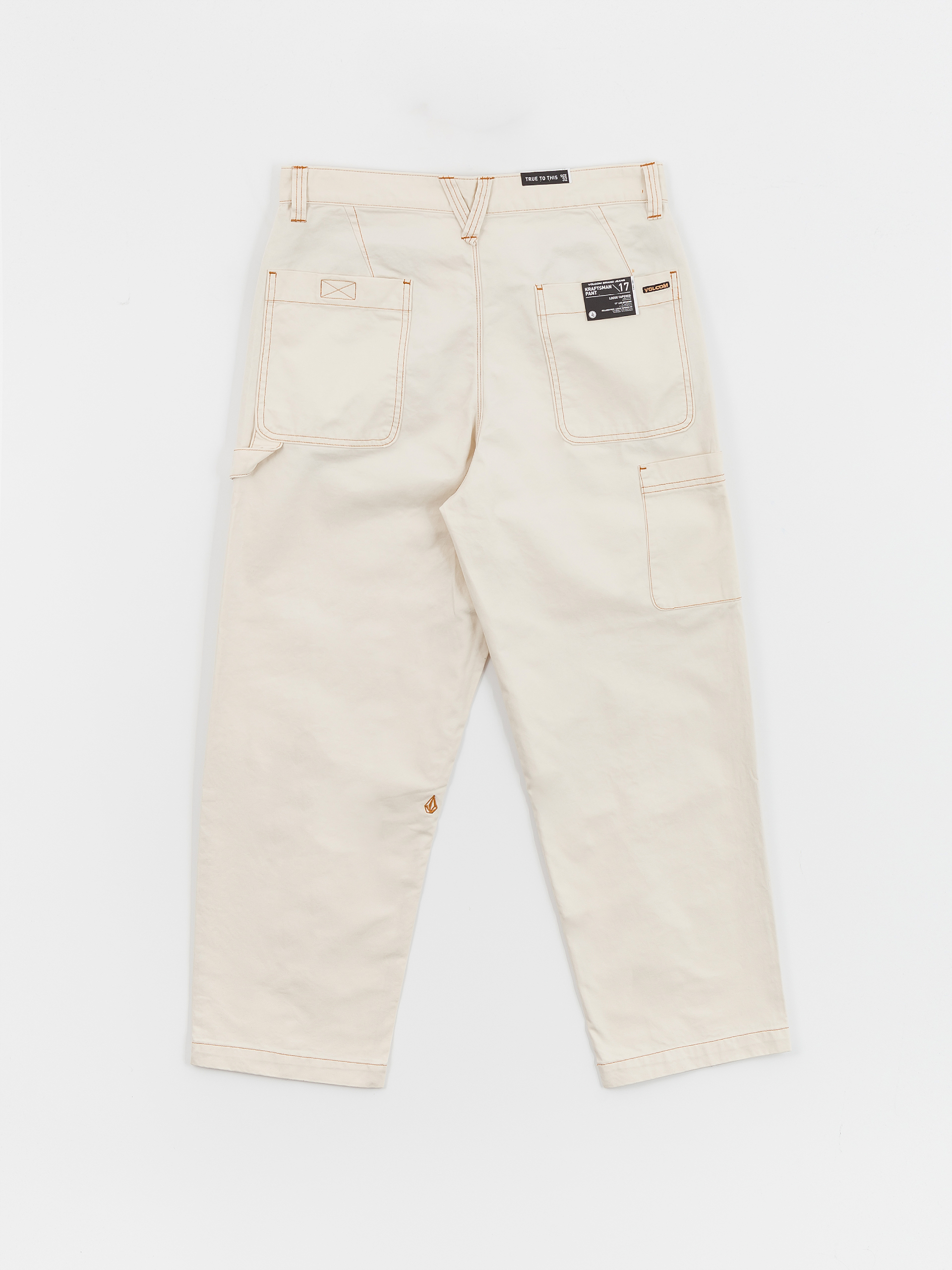 Pantaloni Volcom Kraftsman (dirty white)