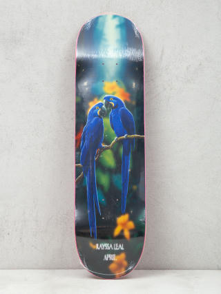 Placă April Skateboards Rayssa (blue macaw)