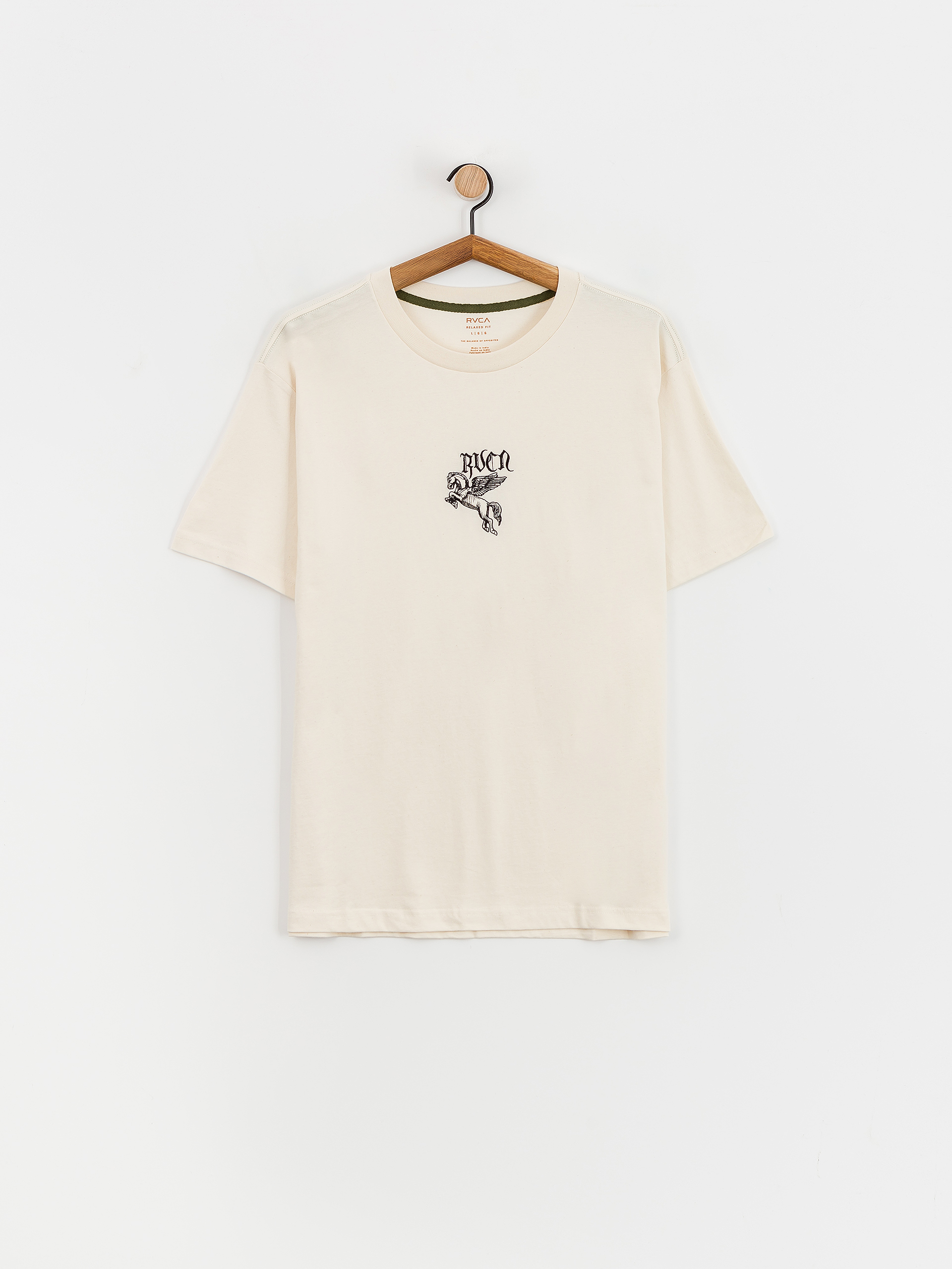 Tricou RVCA Fly Away (unbleached)