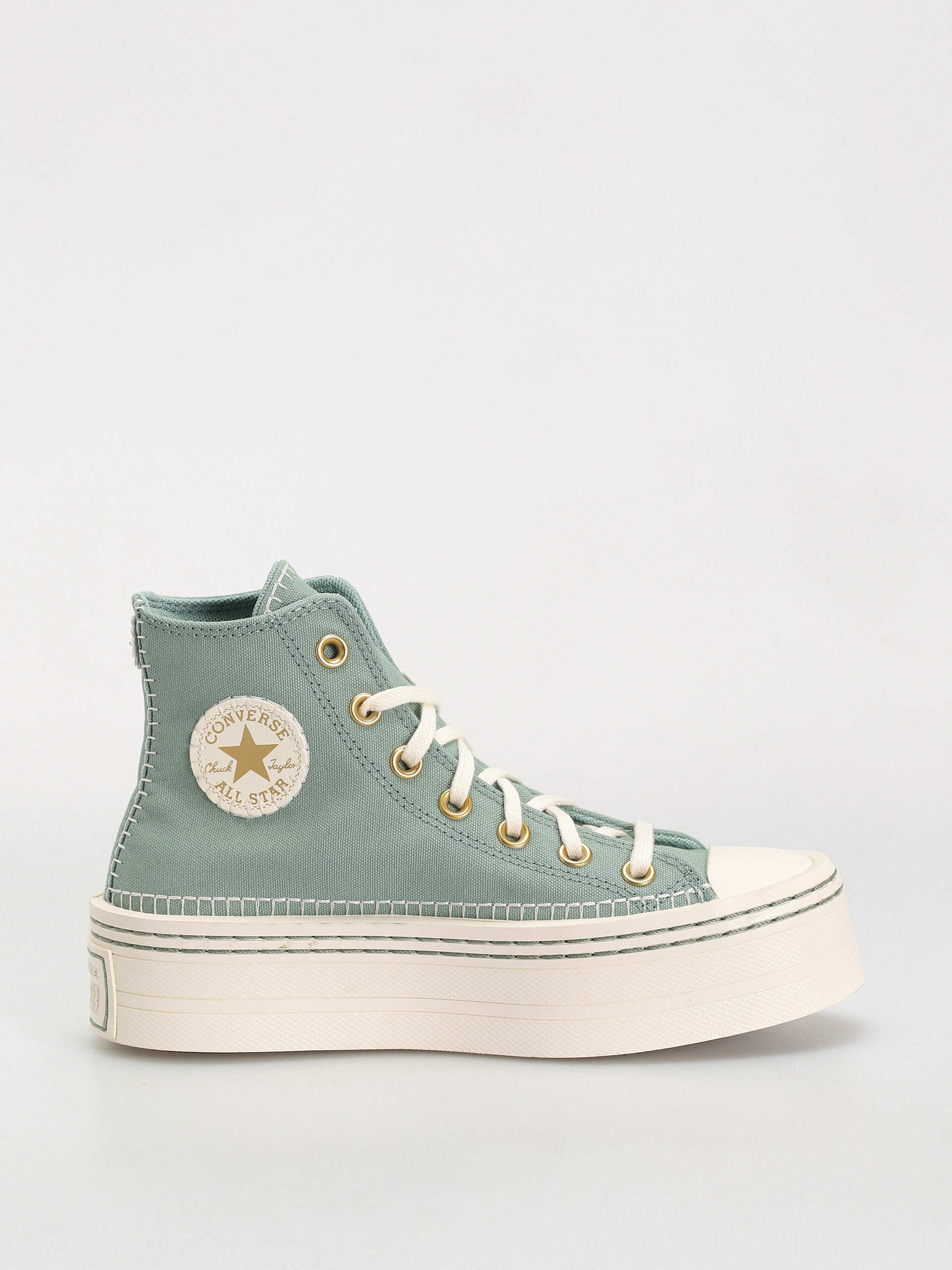 Teniu0219i Converse Chuck Taylor All Star Modern Lift Hi Wmn (apple green)
