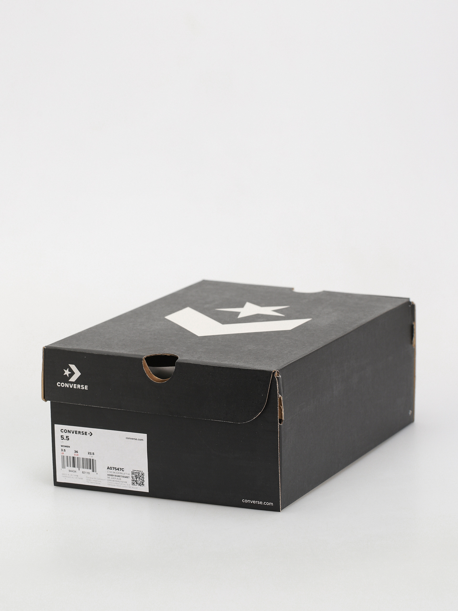 Teniși Converse Chuck Taylor All Star Modern Lift Hi Wmn (apple green)