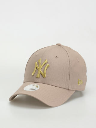Șapcă New Era Metallic Logo 9Forty New York Yankees Wmn (brown)