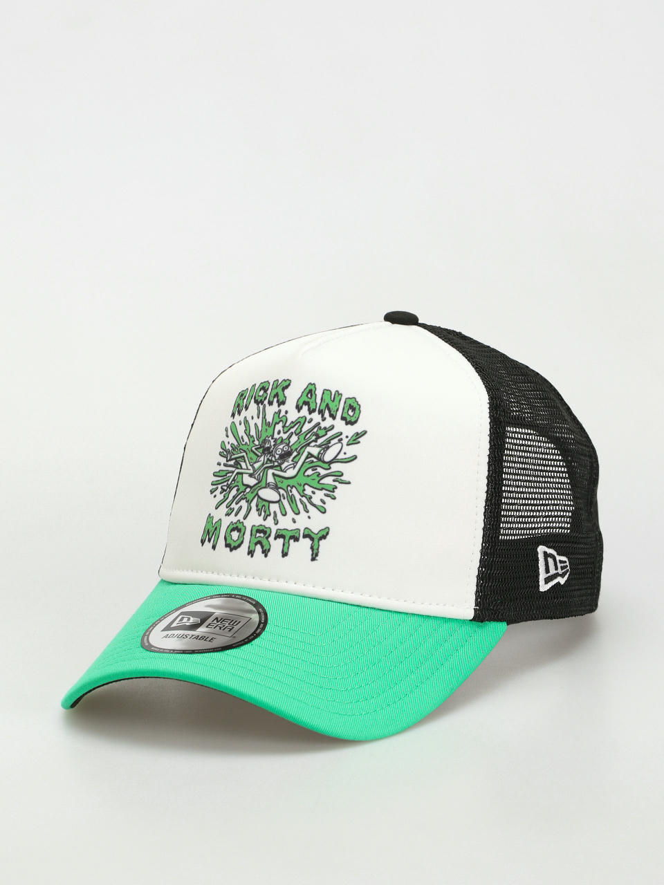 Șapcă New Era Character Trucker Rick And Morty (green/black)