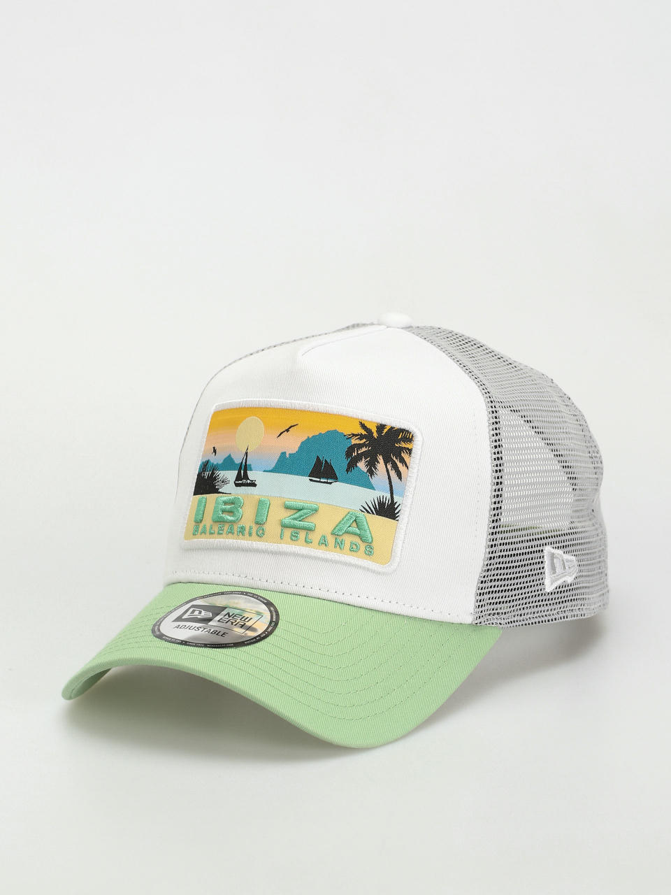 Șapcă New Era Summer Trucker (green/grey)