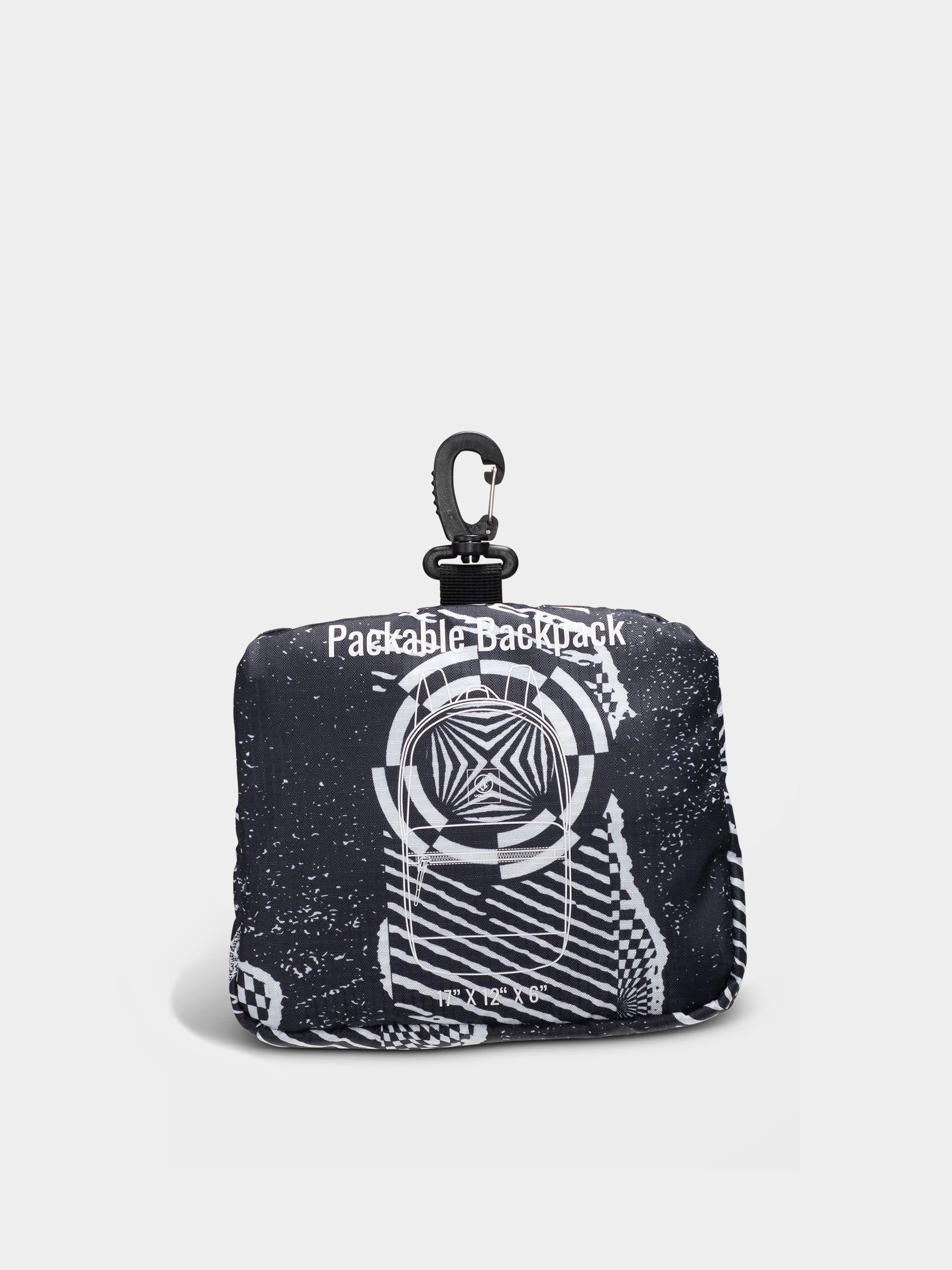 Rucsac Volcom Bt Packable (black/white)