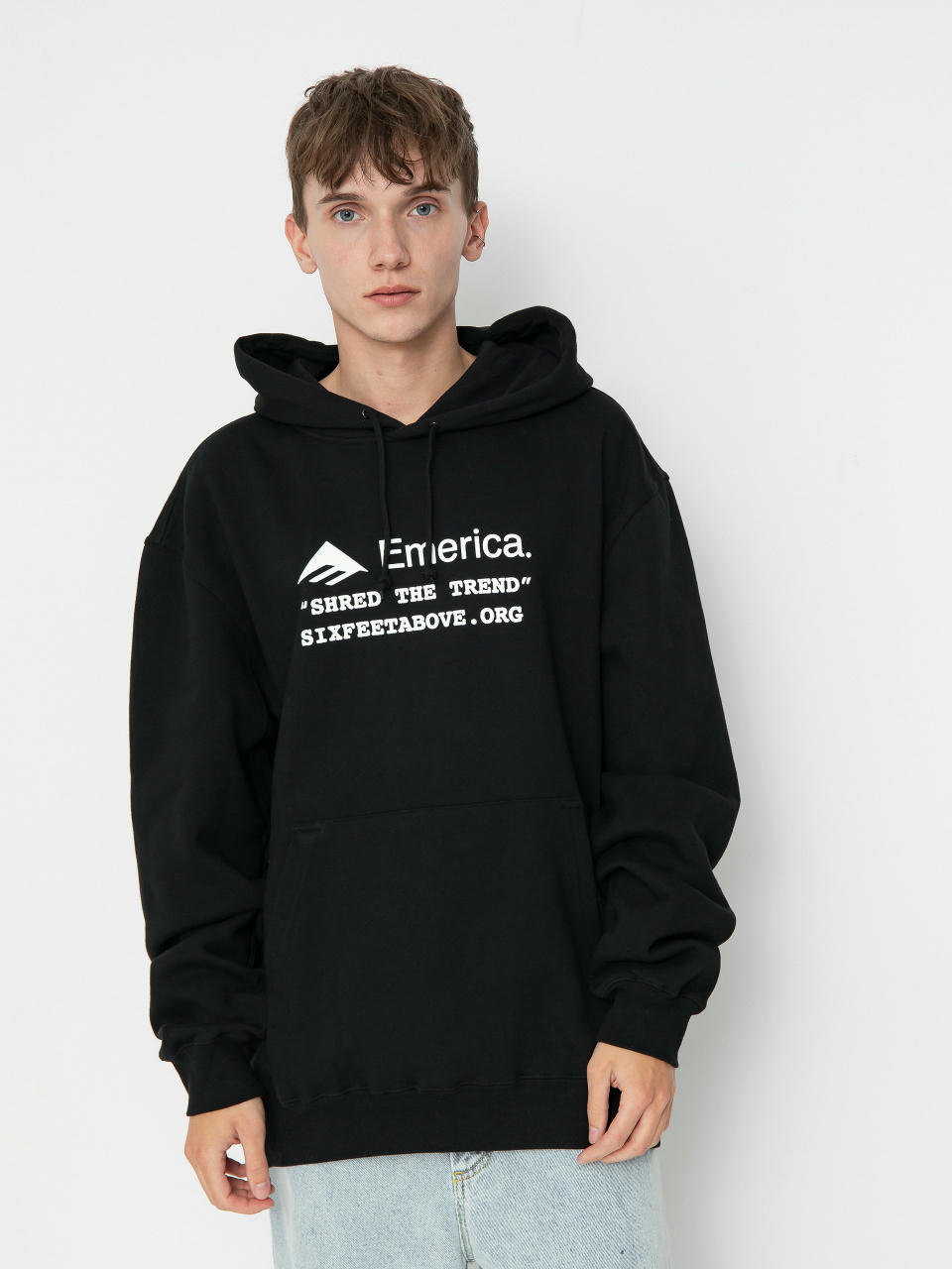 Hanorac cu glugă Emerica 6 Feet Above HD (black)