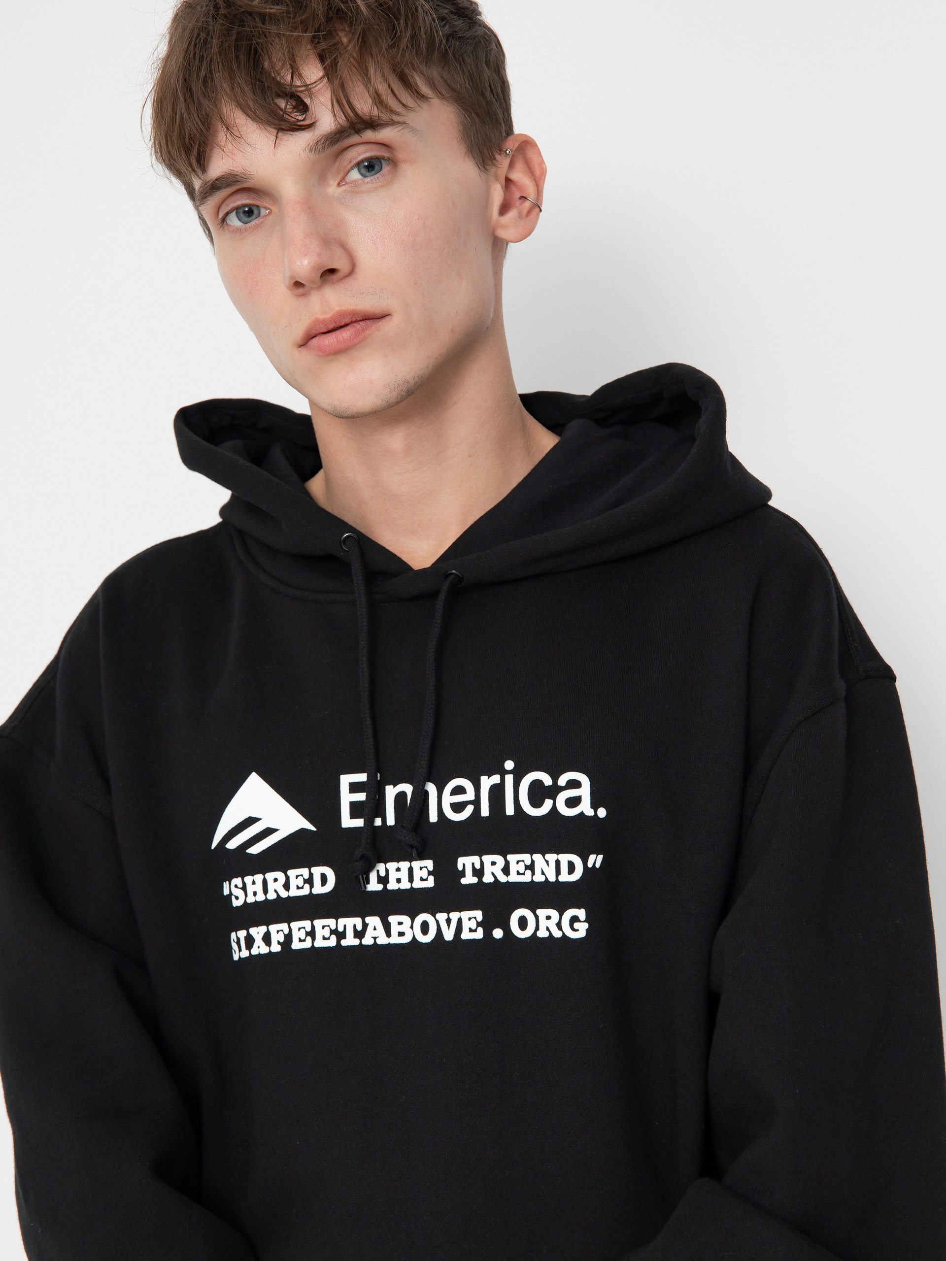 Hanorac cu glugă Emerica 6 Feet Above HD (black)