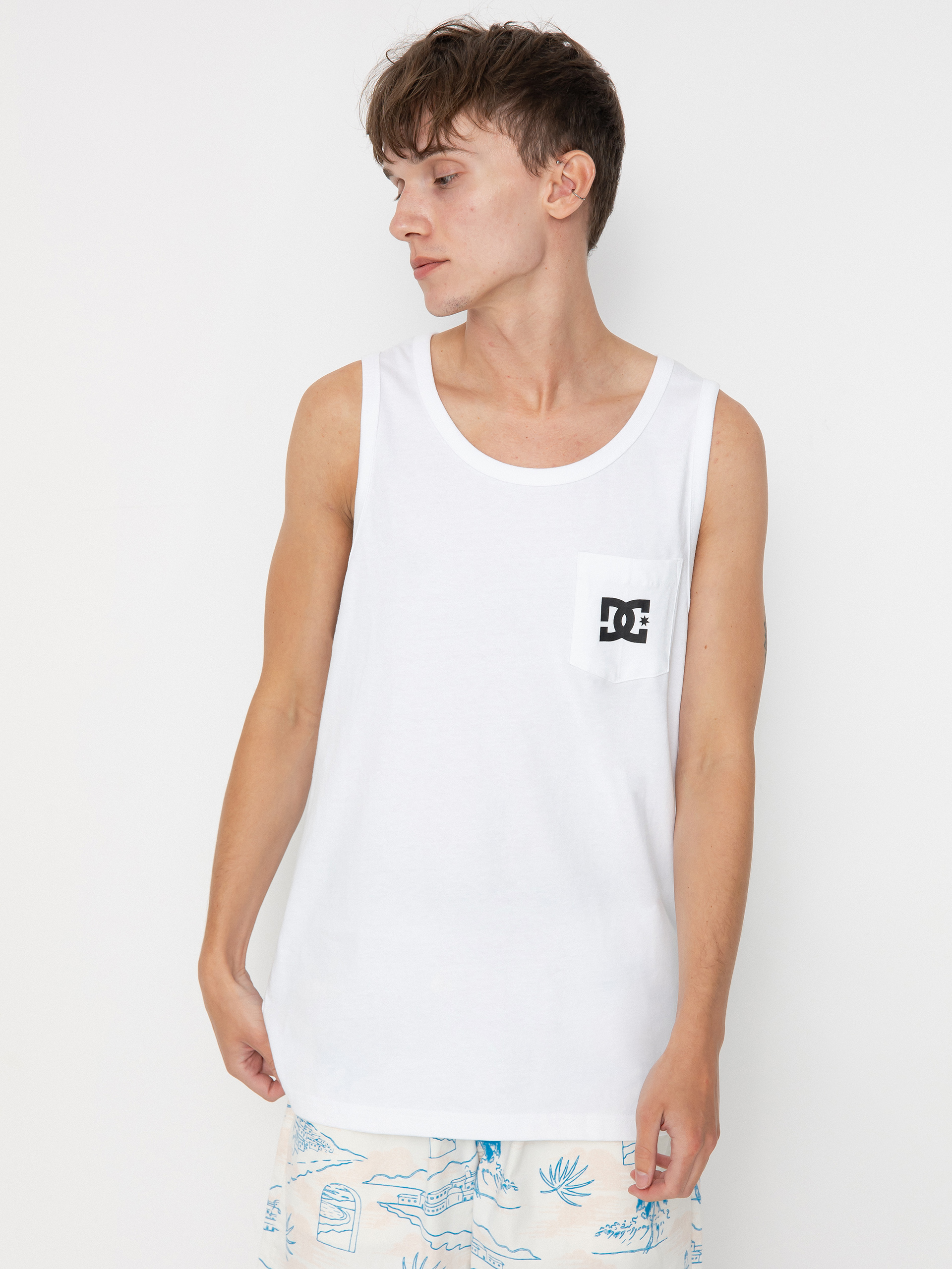 Tricou DC Dc Star Pocket Tt (white)