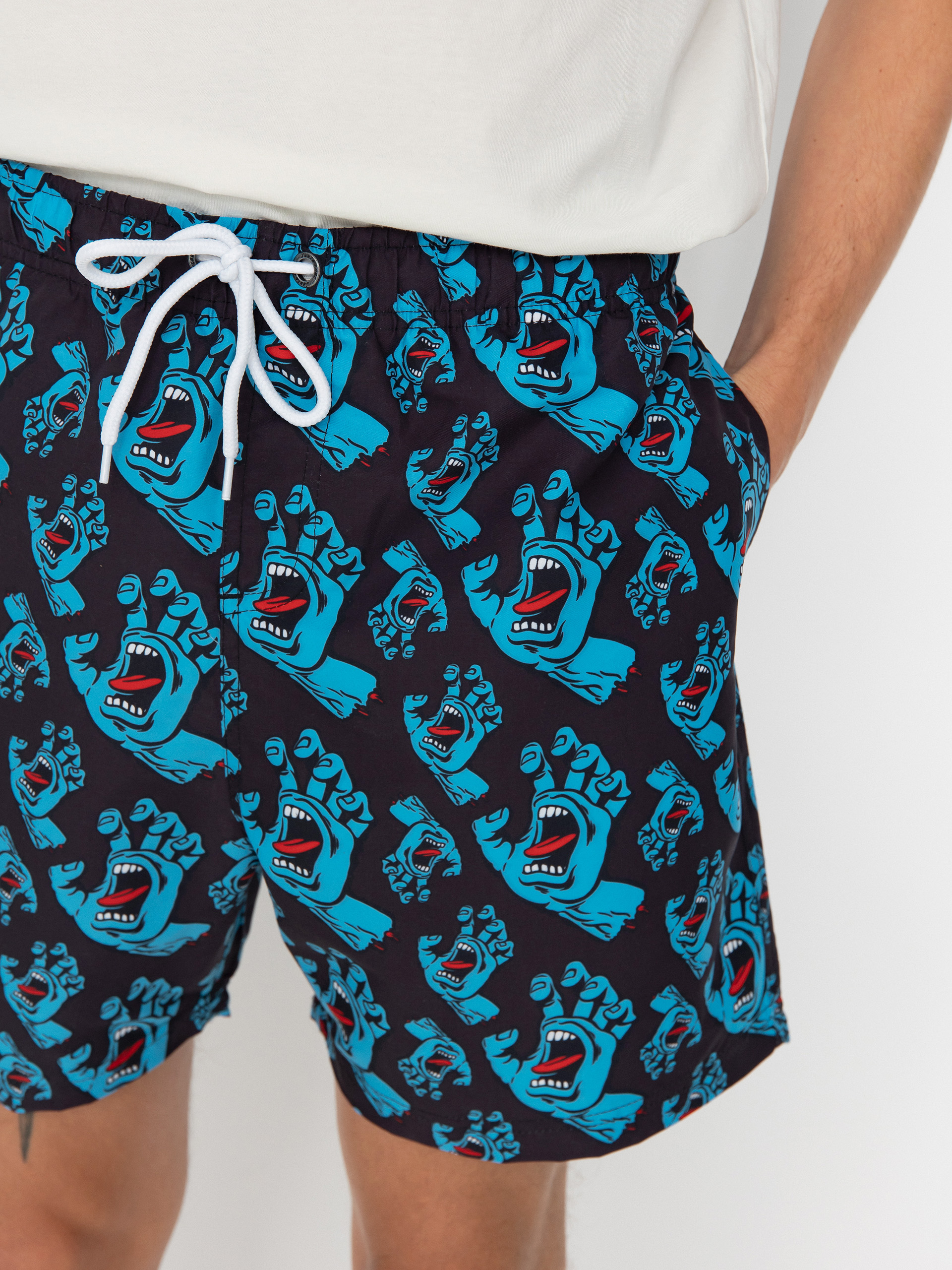 Șort Santa Cruz Hands All Over (black)