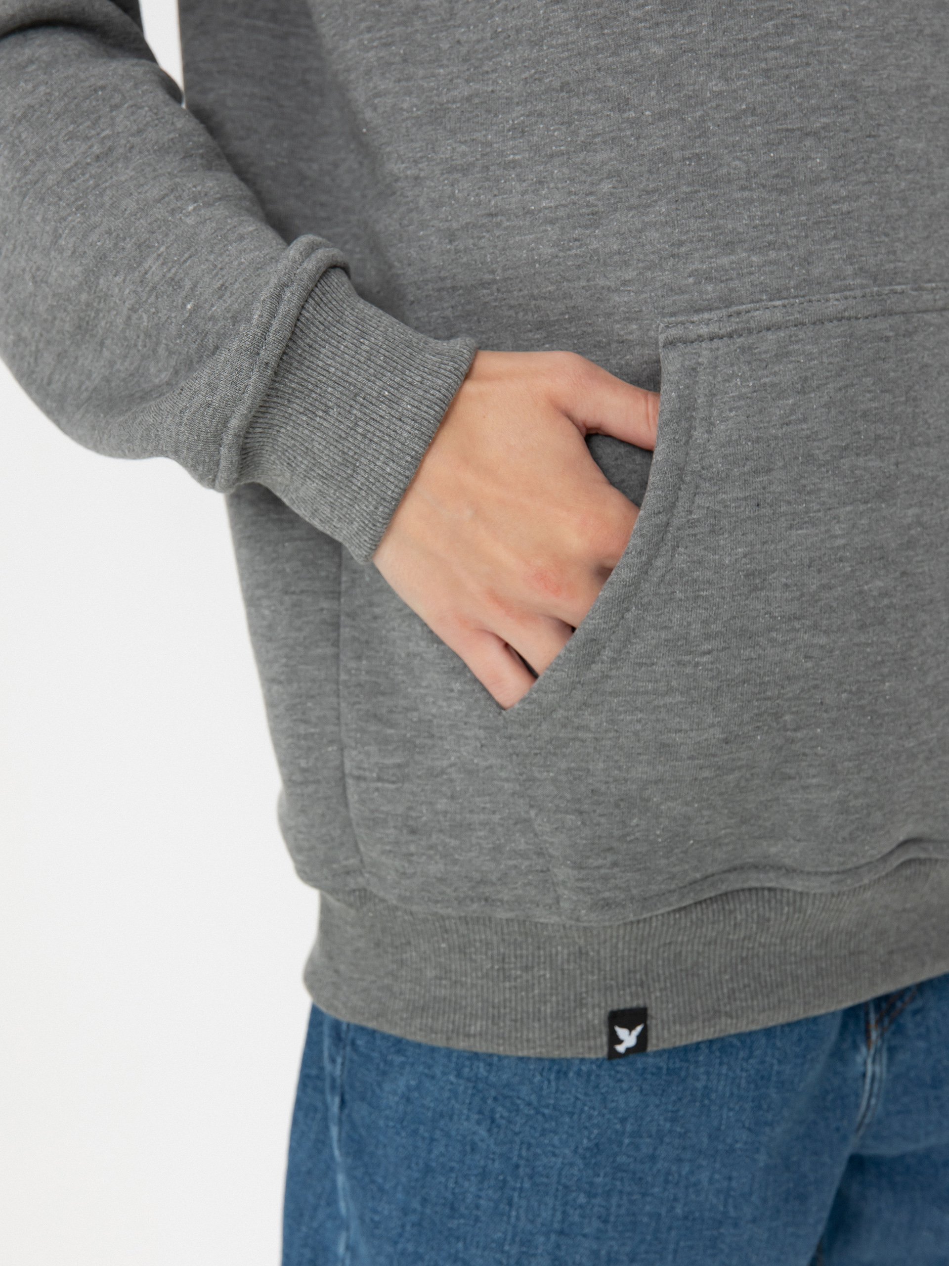 Hanorac cu glugă Nervous Small Classic Arc HD (light heather)