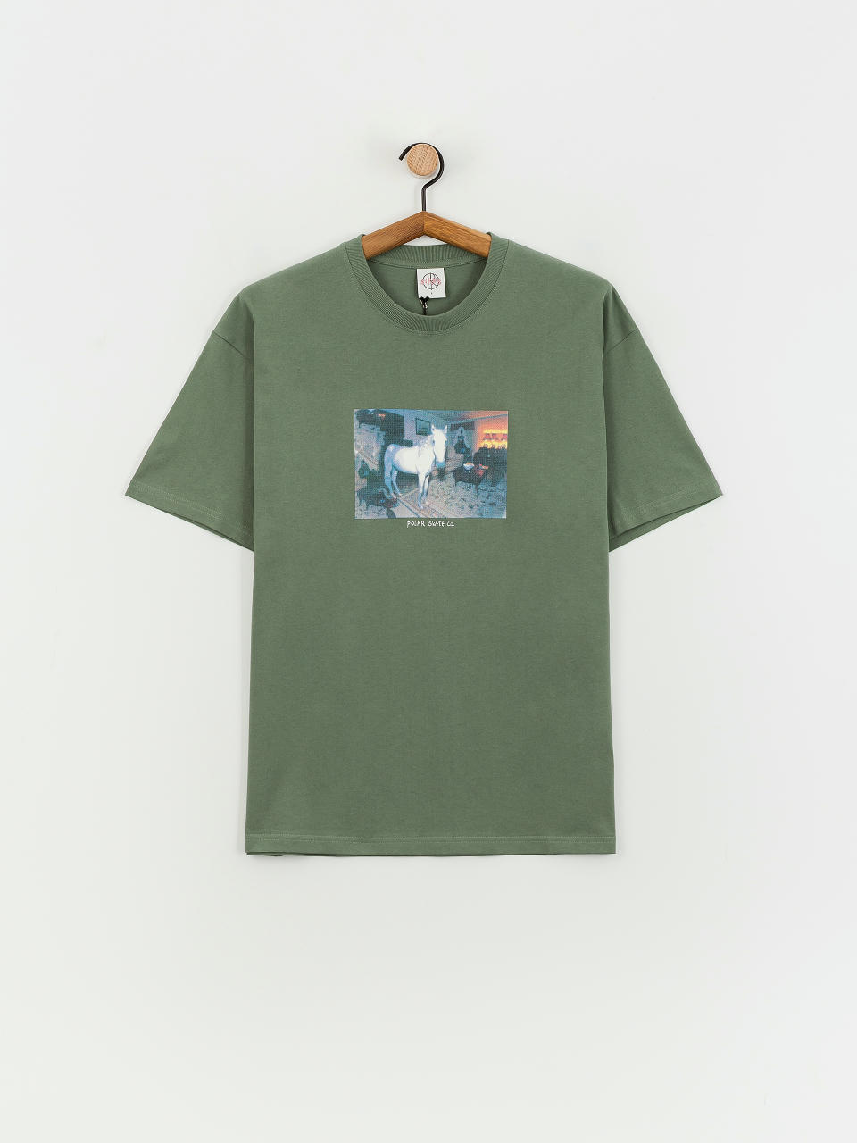 Tricou Polar Skate Horse Dream (jade green)