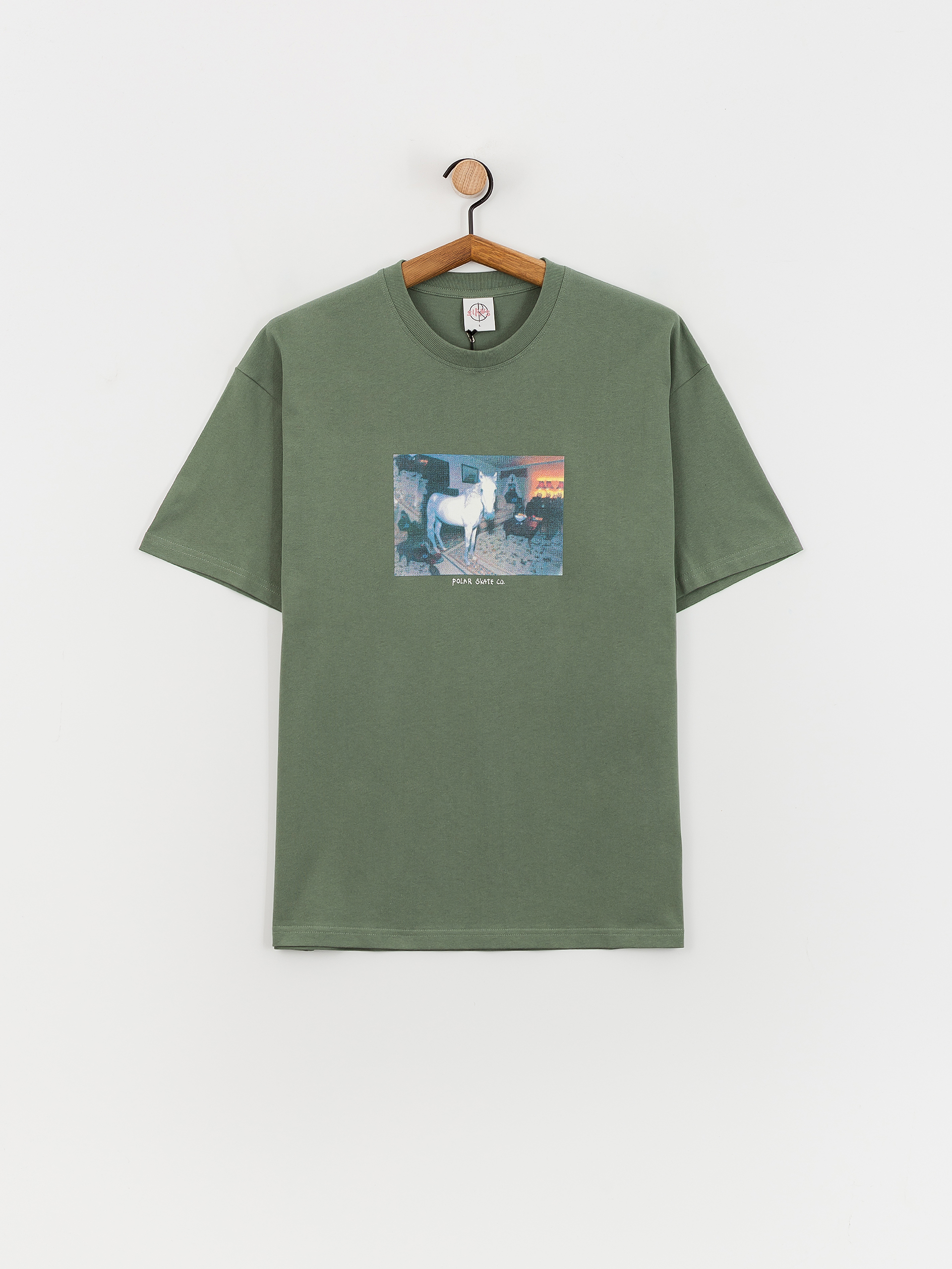 Tricou Polar Skate Horse Dream (jade green)