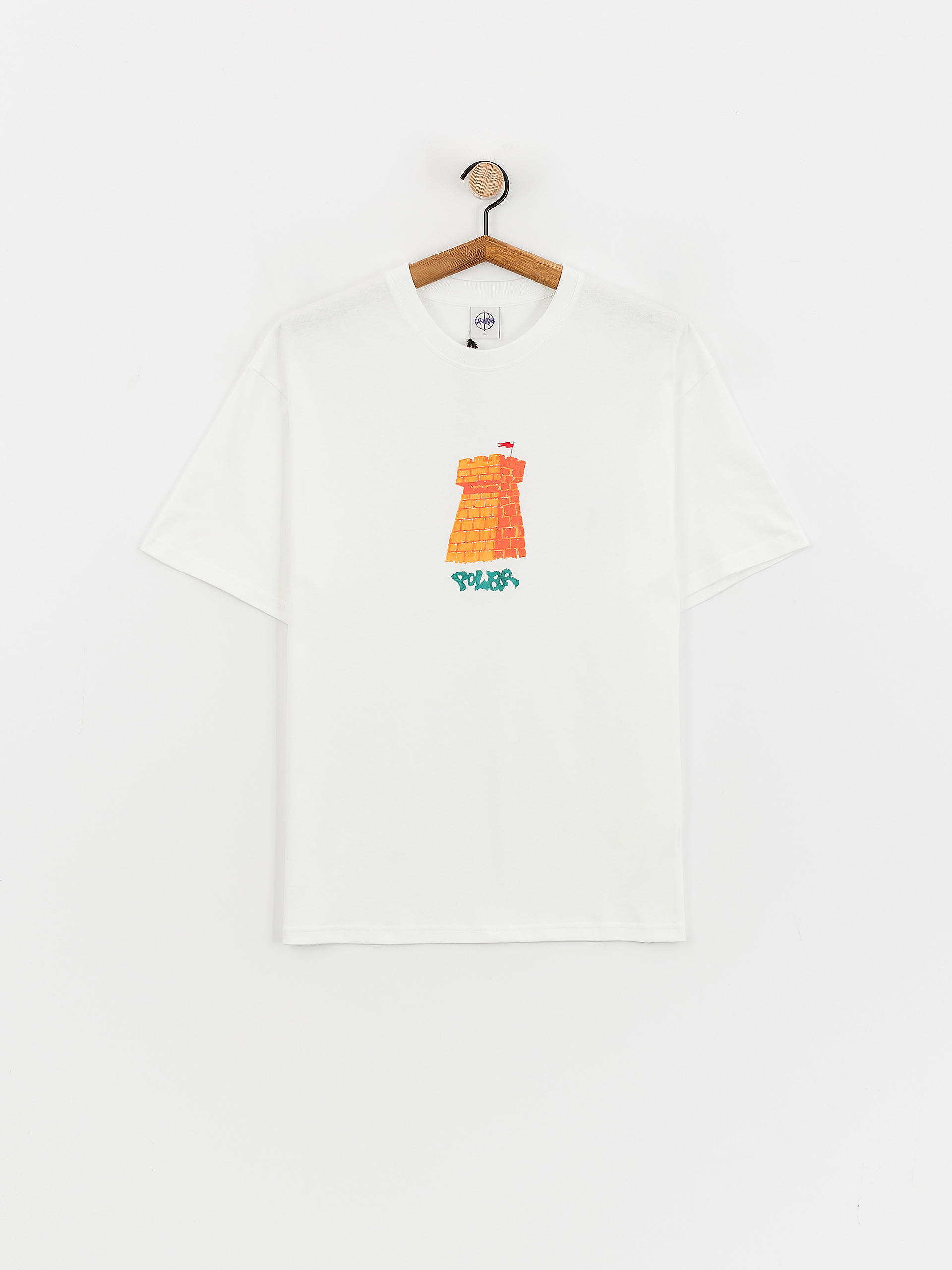 Tricou Polar Skate Invasion (white)