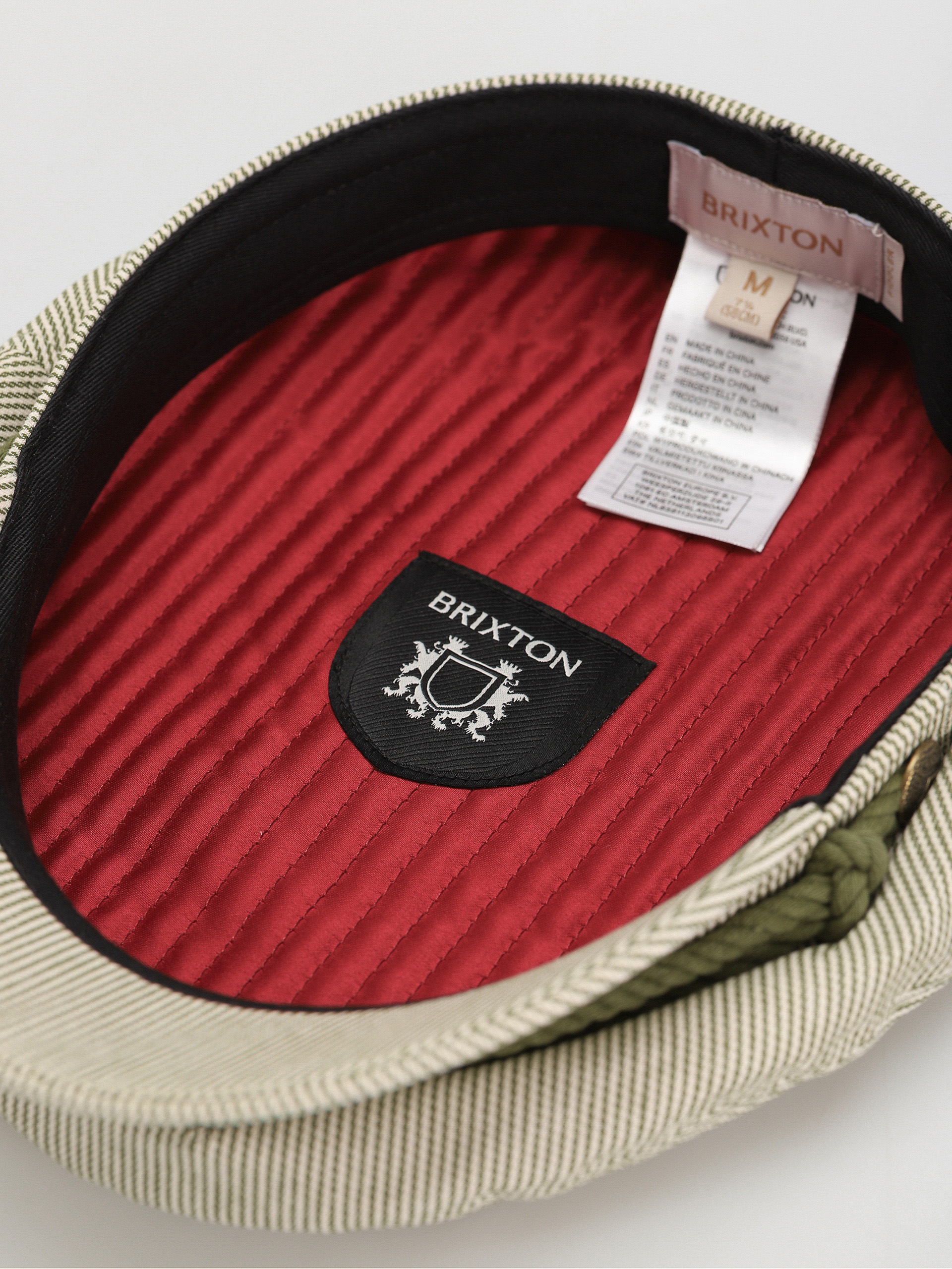 Pălărie cu cozoroc Brixton Fiddler Cap Wmn (sea kelp/oat milk)