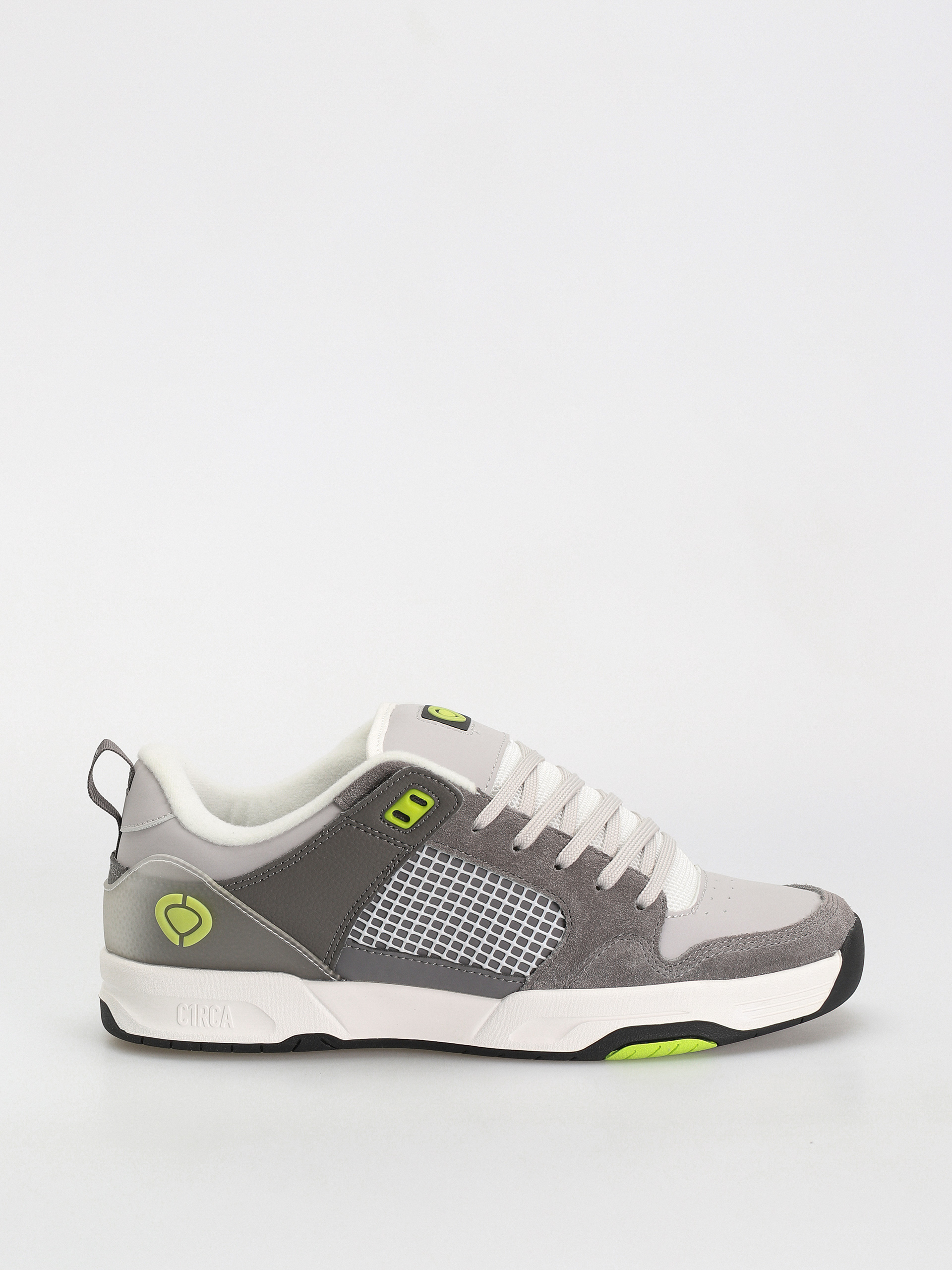 Pantofi Circa Tave Tt (grey/black/lime green)