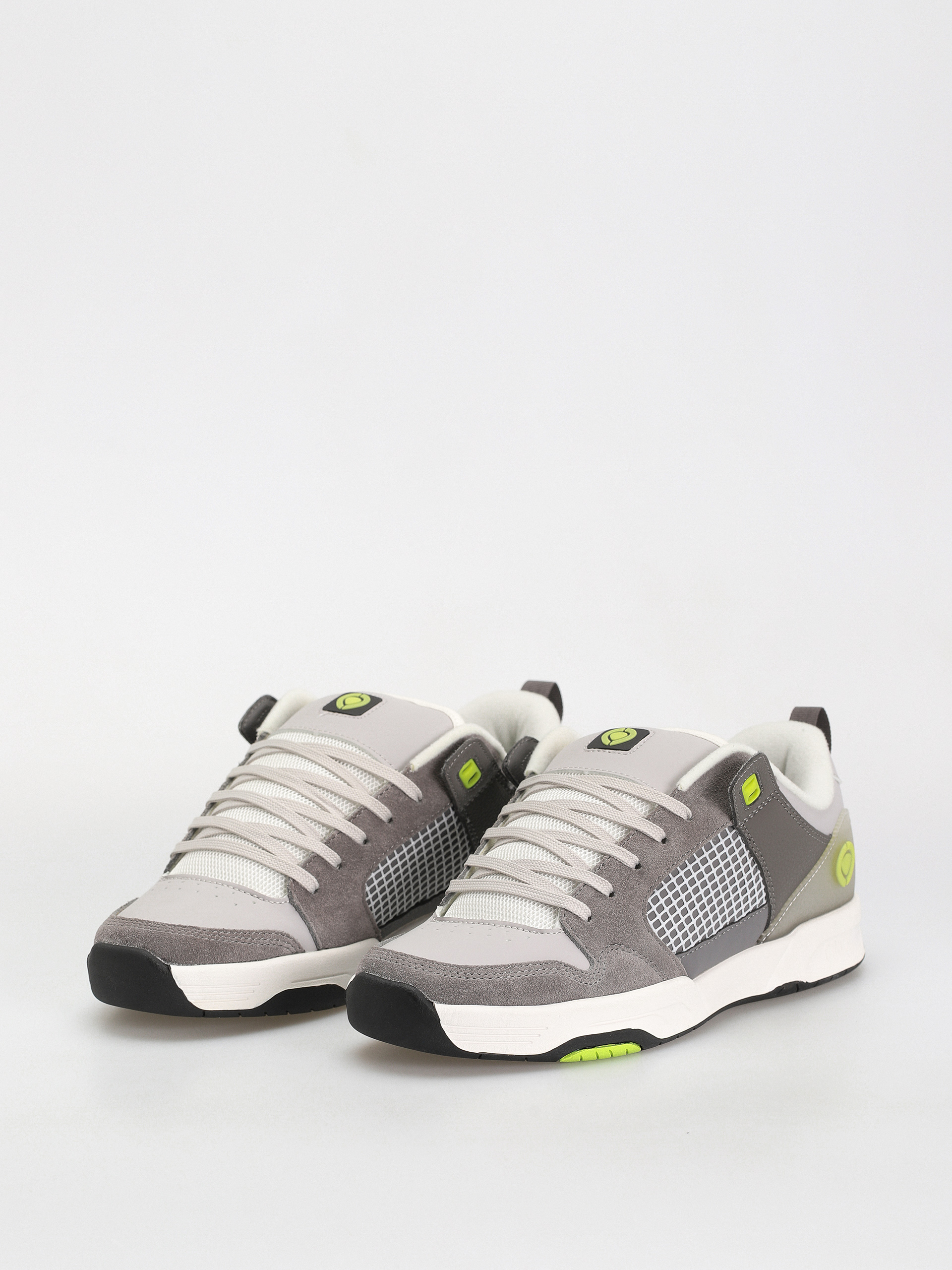 Pantofi Circa Tave Tt (grey/black/lime green)