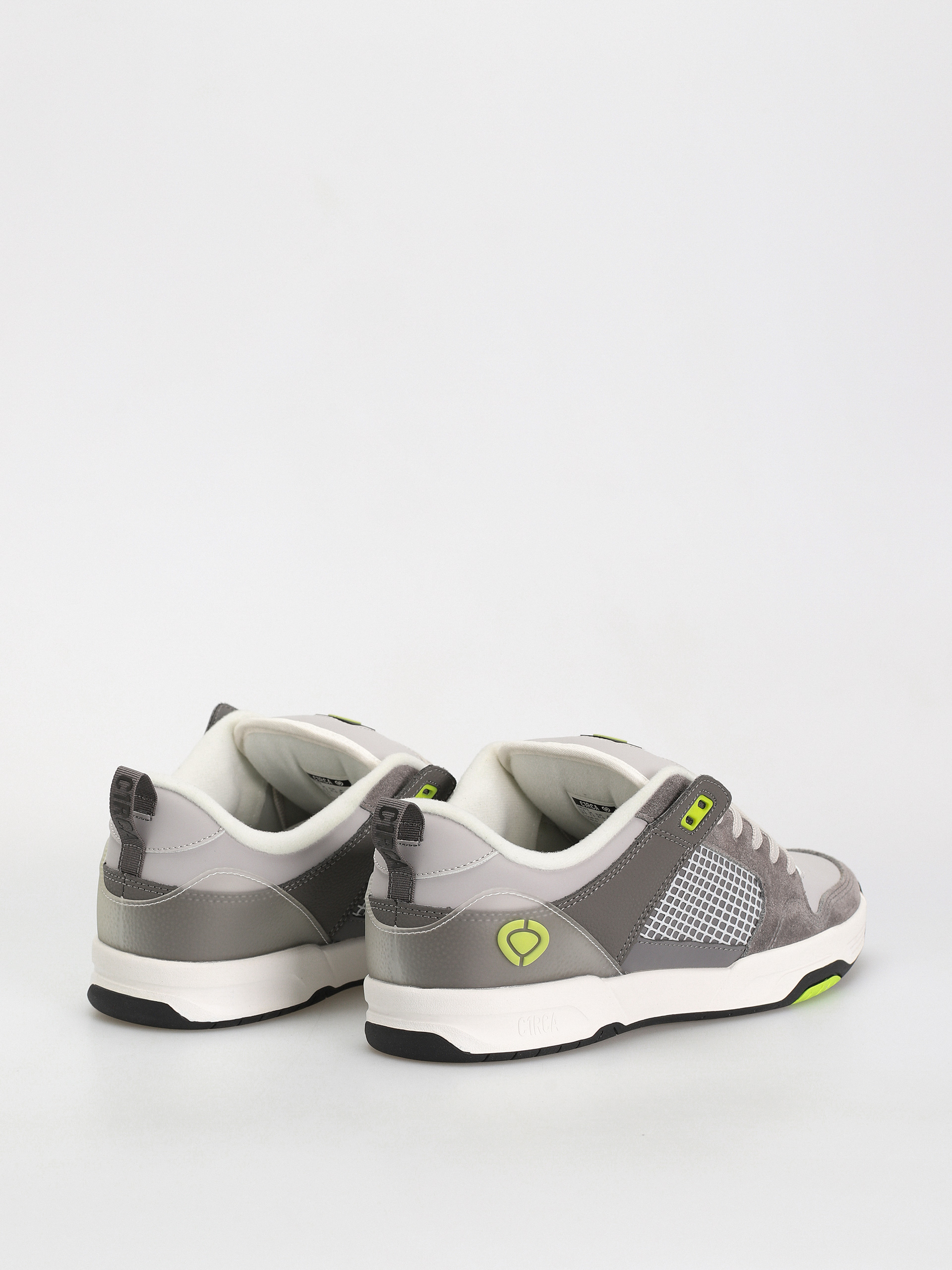 Pantofi Circa Tave Tt (grey/black/lime green)