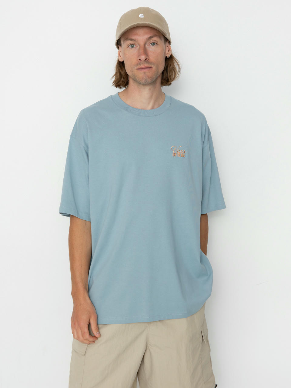 Tricou Vans Luxury Lockup (dusty blue)