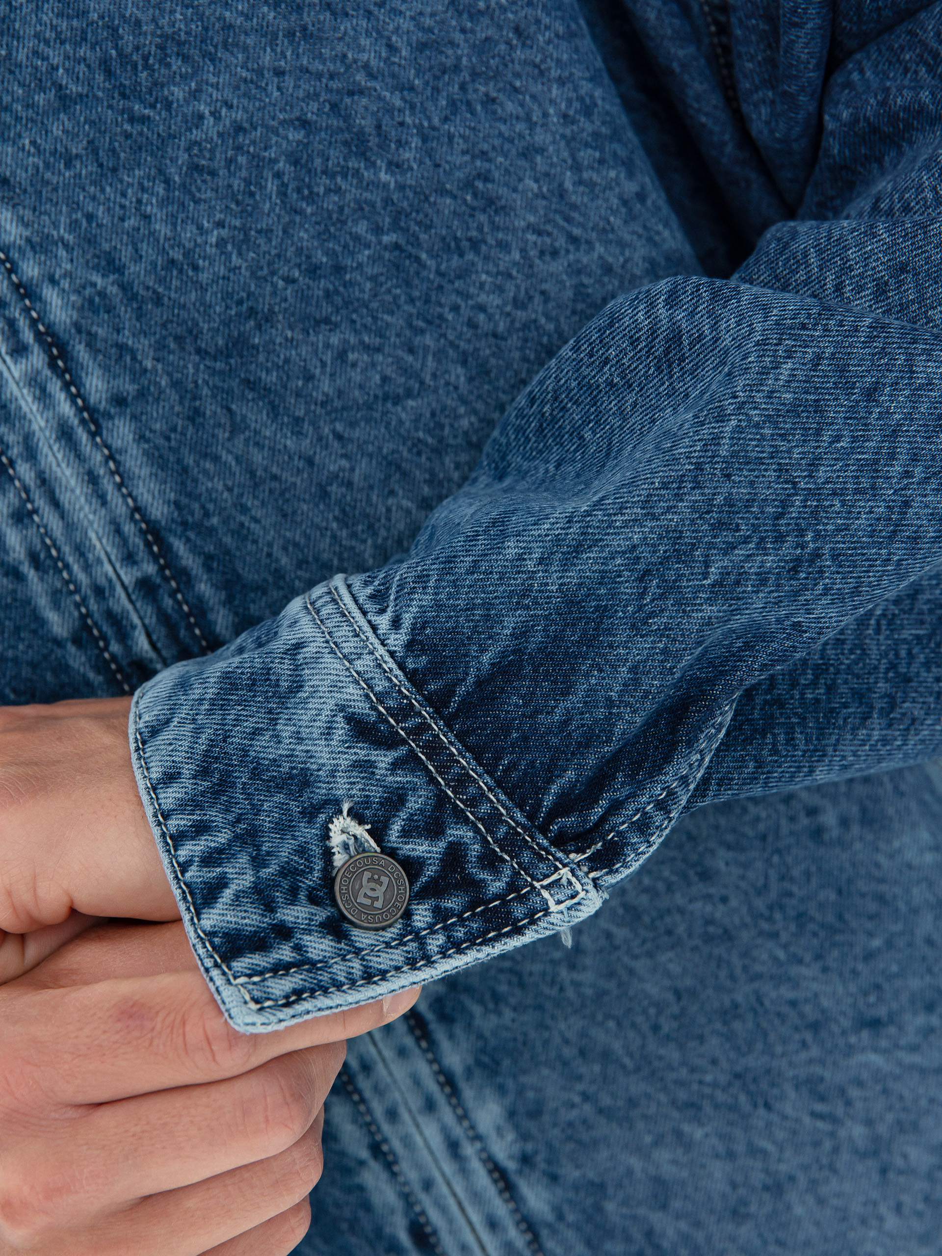 Geacă DC Rebuild (dark indigo)