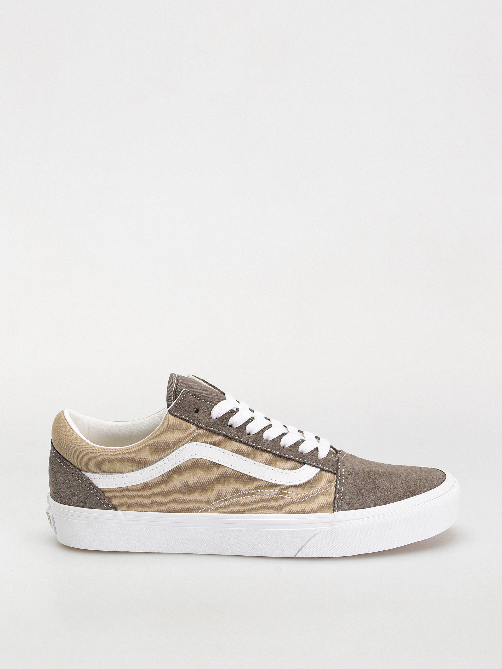 Pantofi Vans Old Skool (canvas/suede block brown)