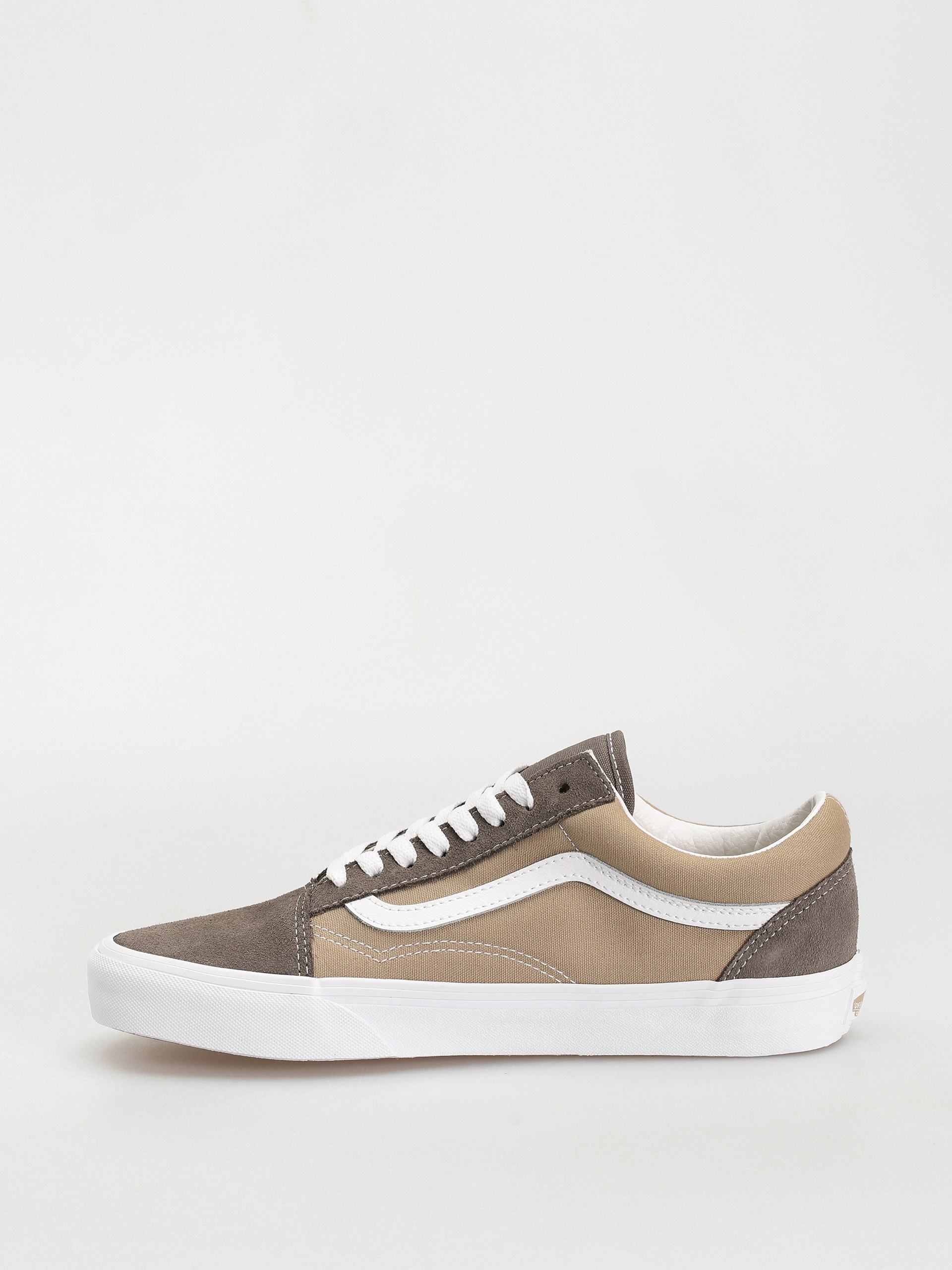 Pantofi Vans Old Skool (canvas/suede block brown)