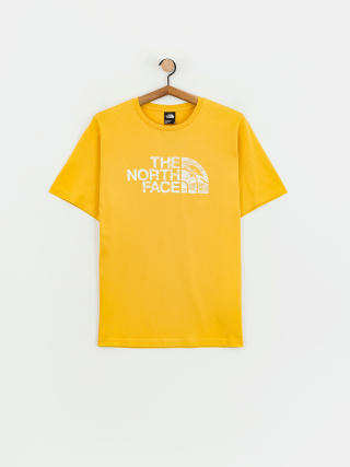 Tricou The North Face Woodcut Dome (yellow silt)