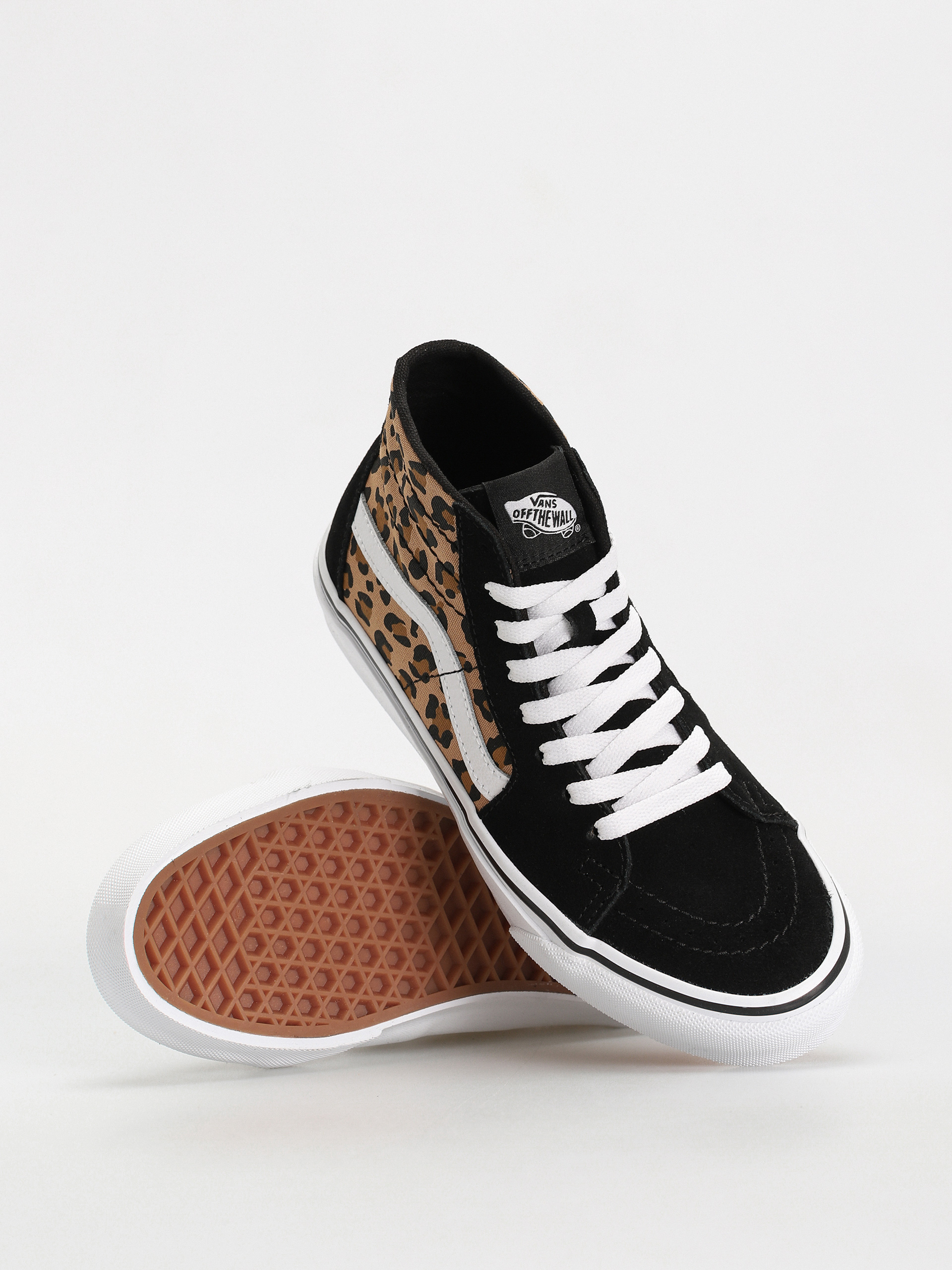 Pantofi Vans Sk8 Hi Tapered (animalier black)