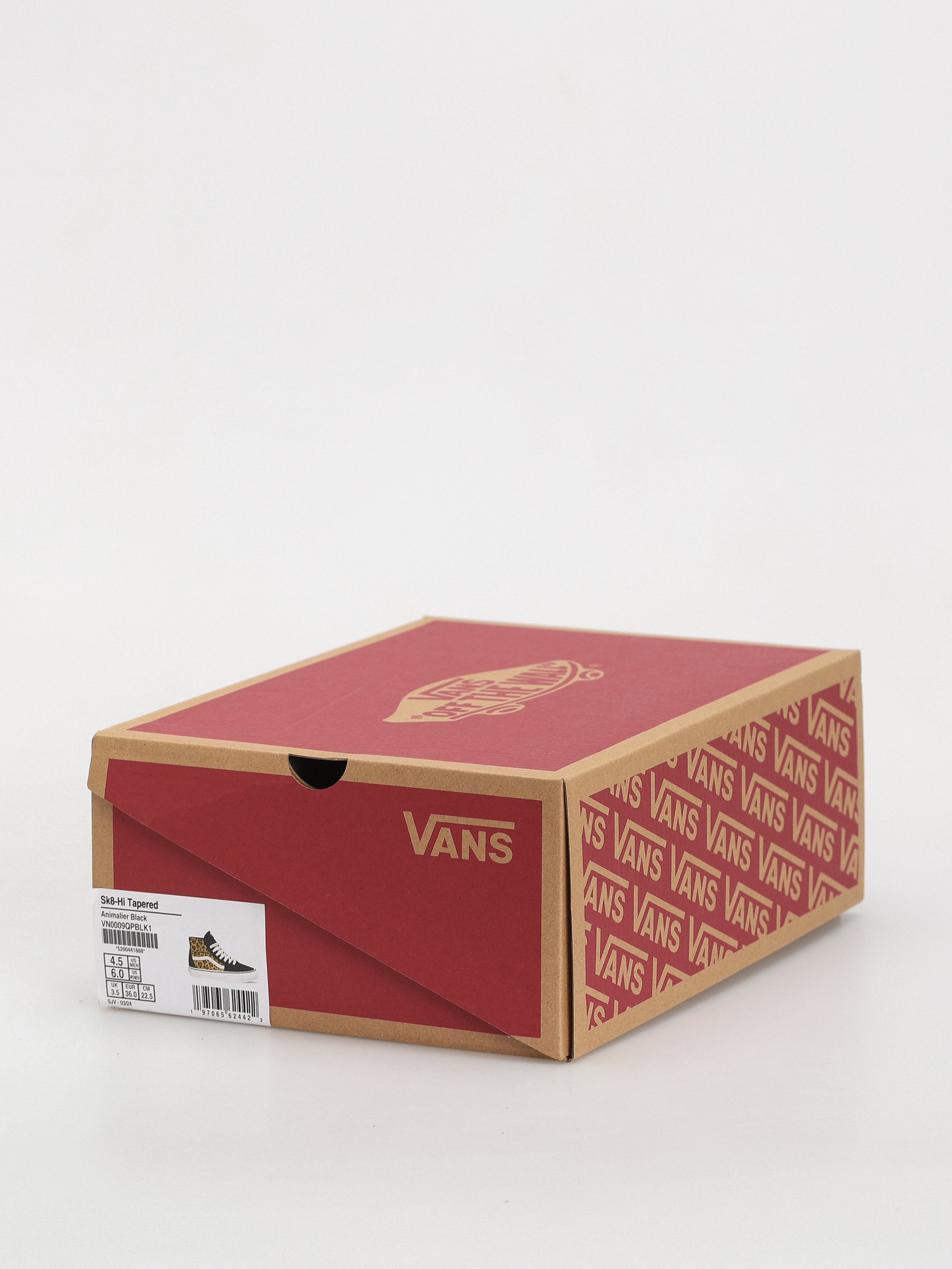 Pantofi Vans Sk8 Hi Tapered (animalier black)