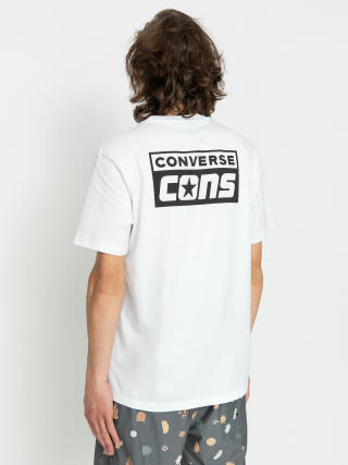 Tricou Converse Cons (white/black)
