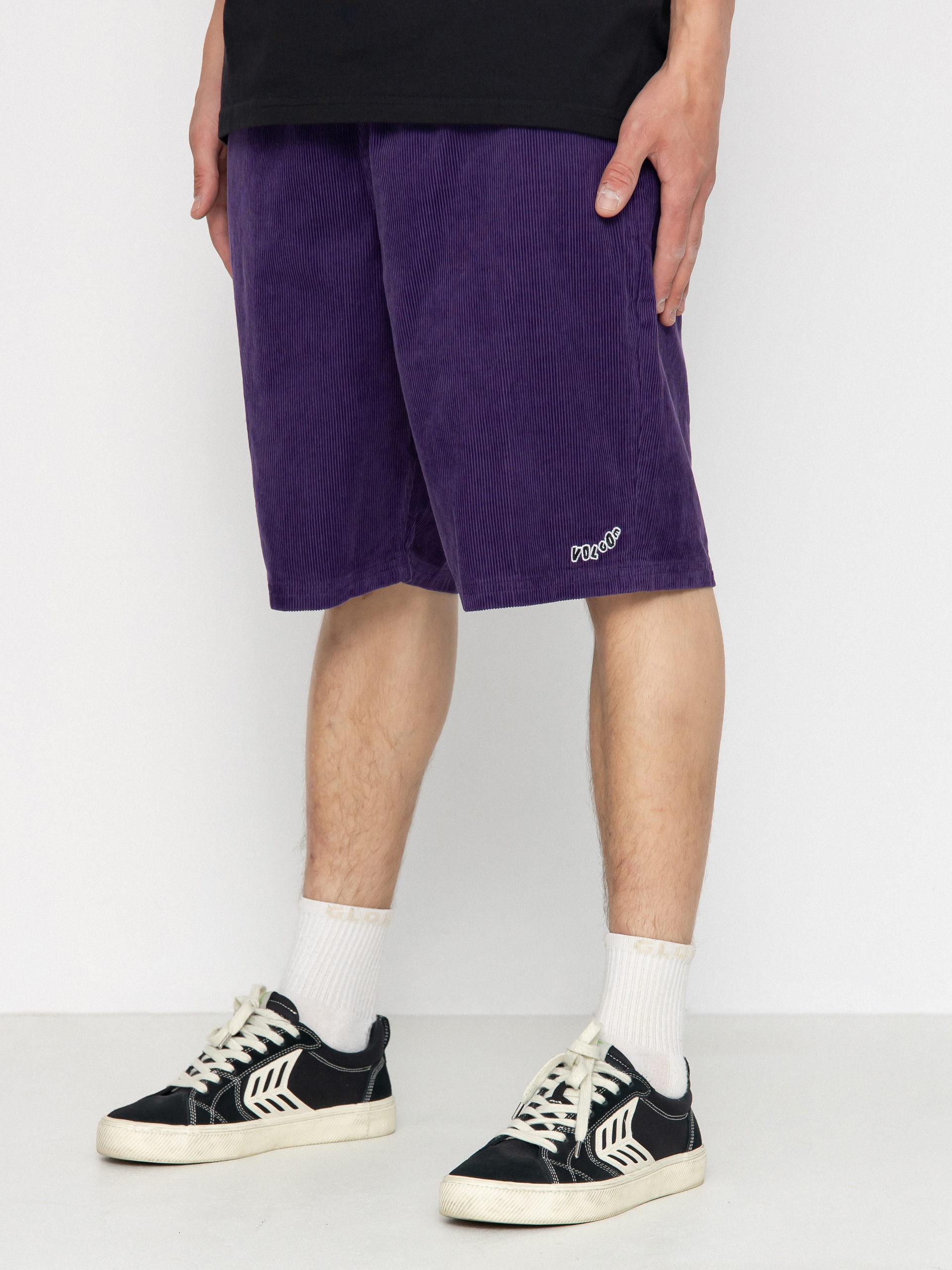 Pantaloni scurți Volcom Outer Spaced 21 (deep purple)