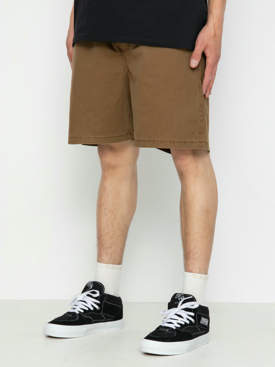 Pantaloni scurți Vans Range Salt Wash Relaxed Elastic (coffee liqueur)