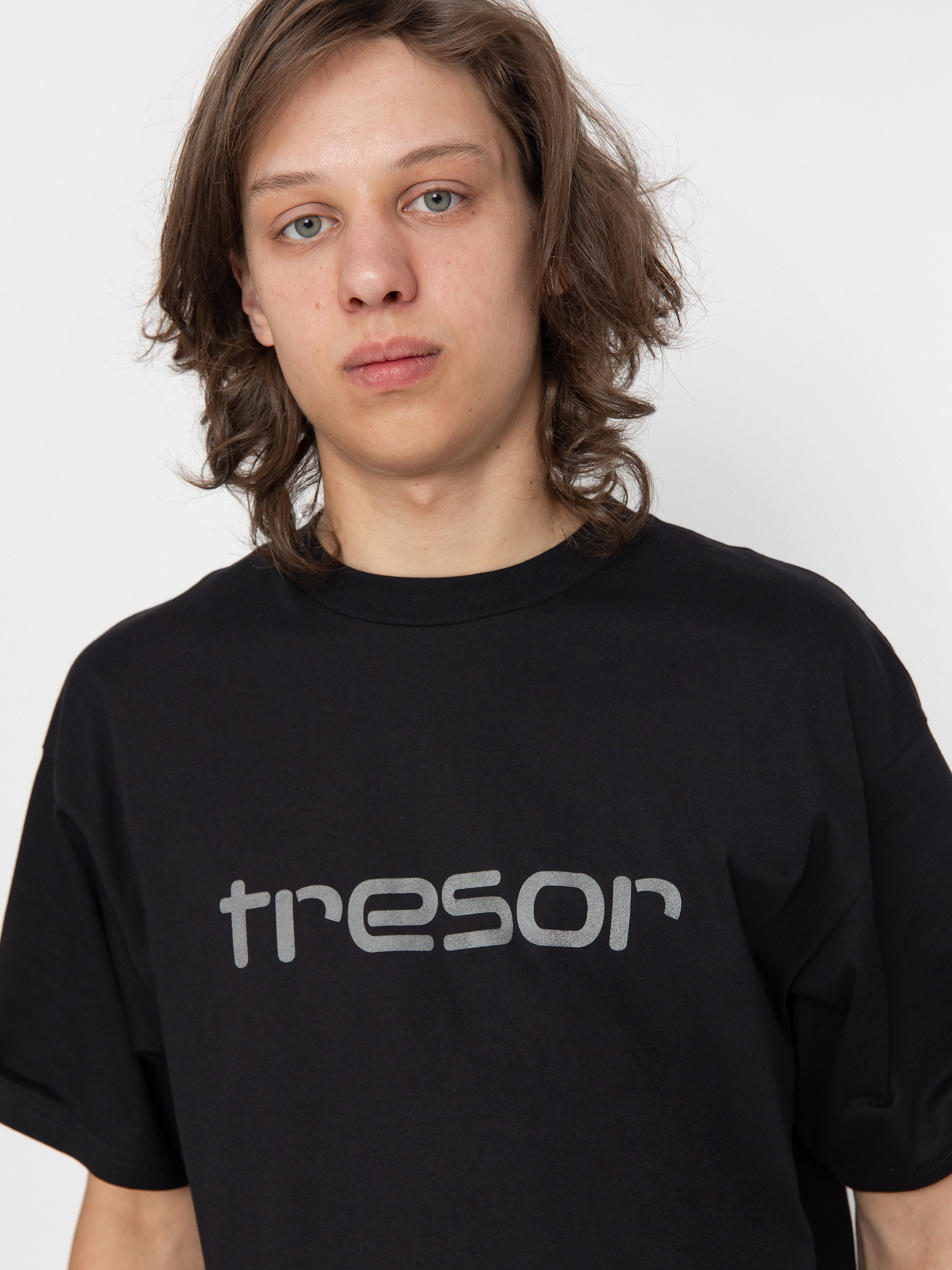 Tricou Carhartt WIP X TRESOR Techno Alliance (black/dark grey reflective)