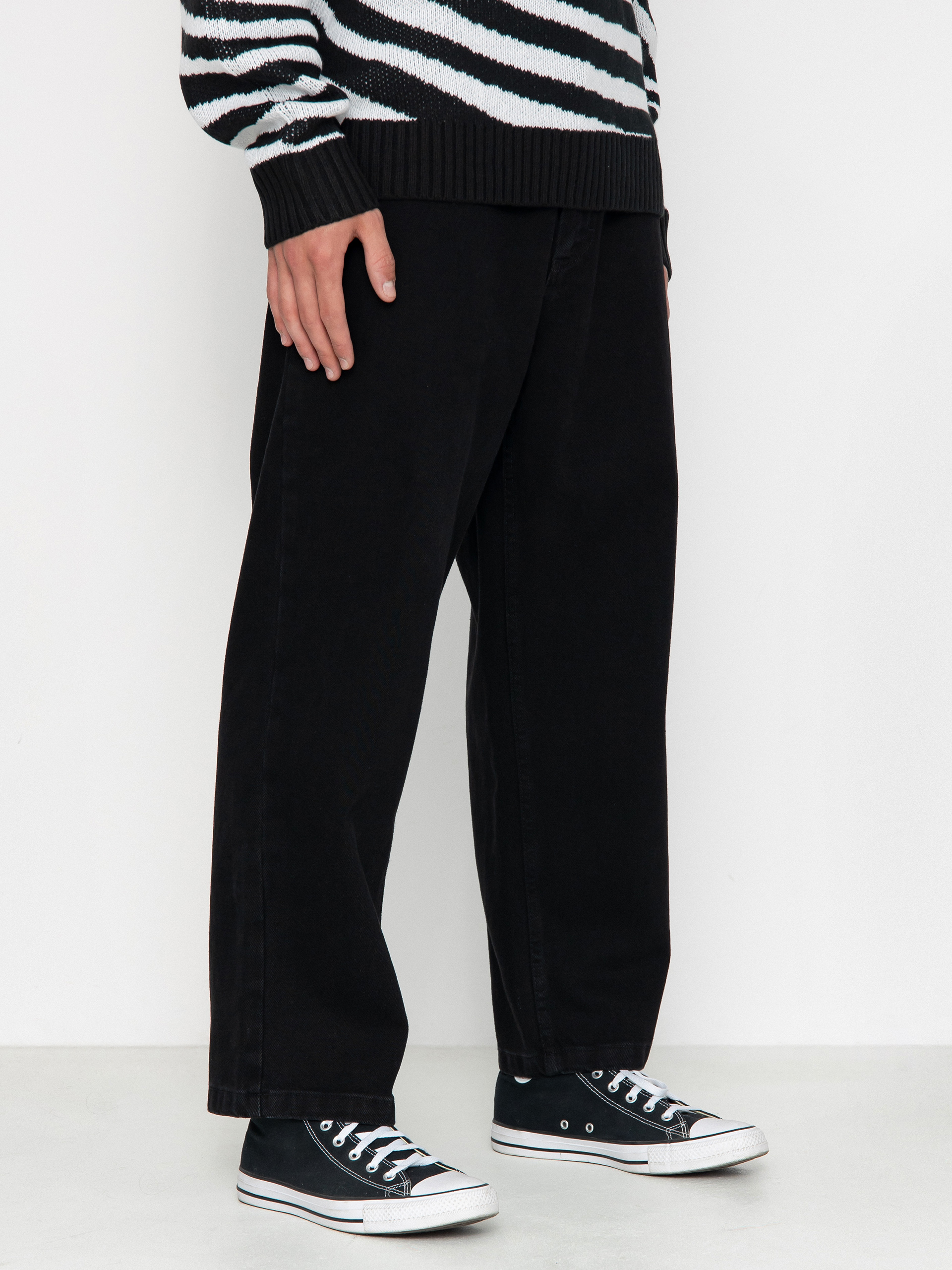 Pantaloni Polar Skate 93! Denim (pitch black)