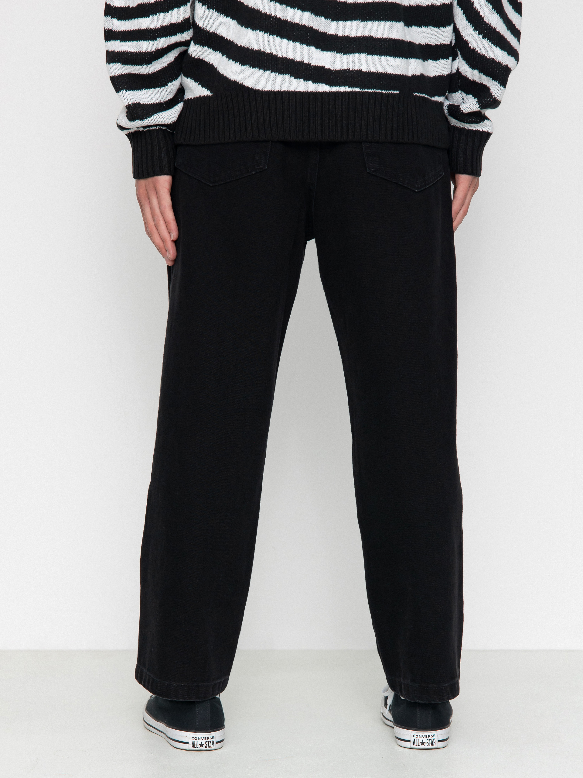 Pantaloni Polar Skate 93! Denim (pitch black)