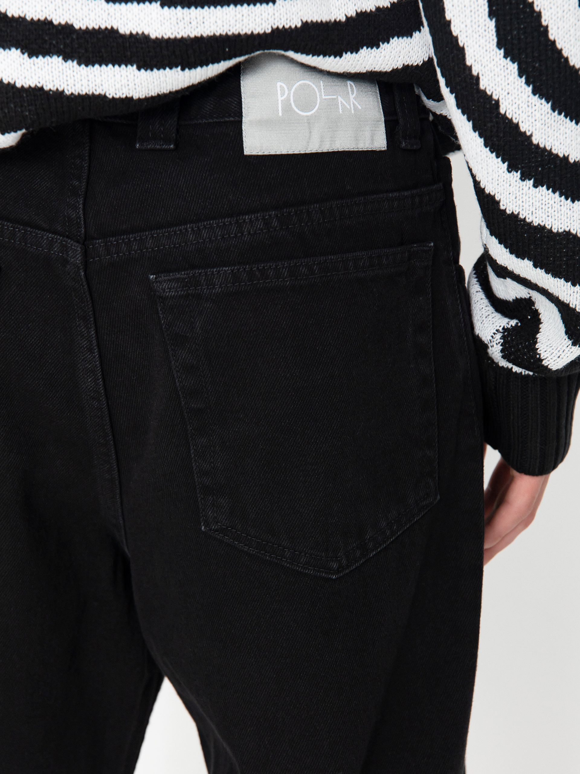 Pantaloni Polar Skate 93! Denim (pitch black)