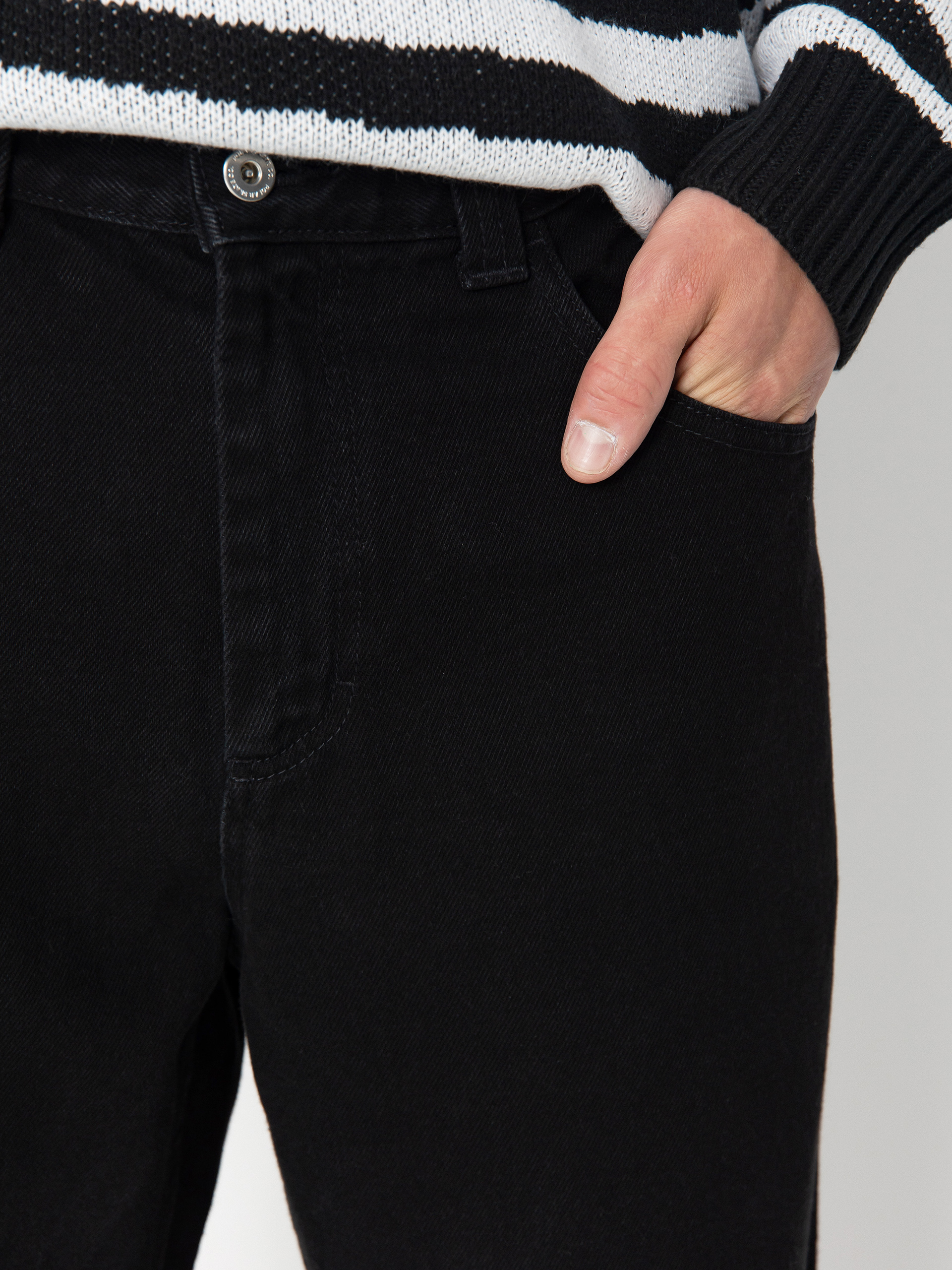 Pantaloni Polar Skate 93! Denim (pitch black)