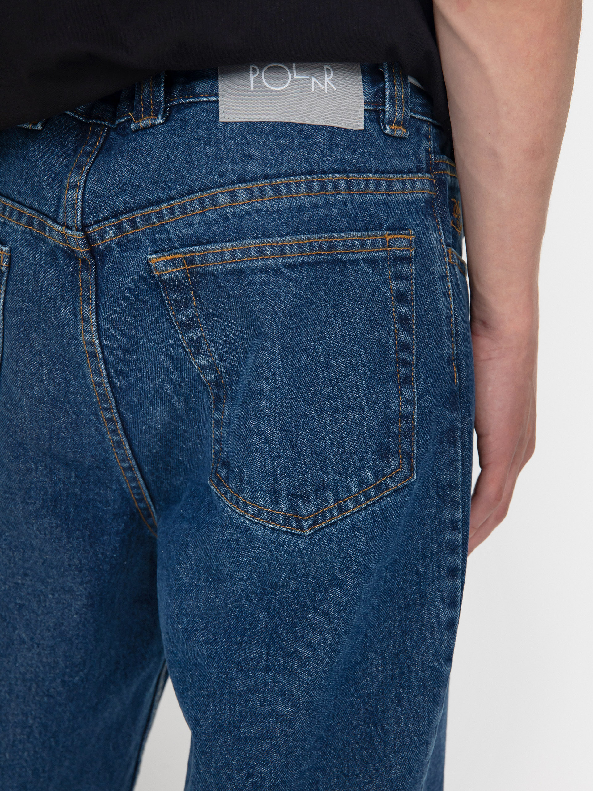 Pantaloni Polar Skate 92! Denim (dark blue)