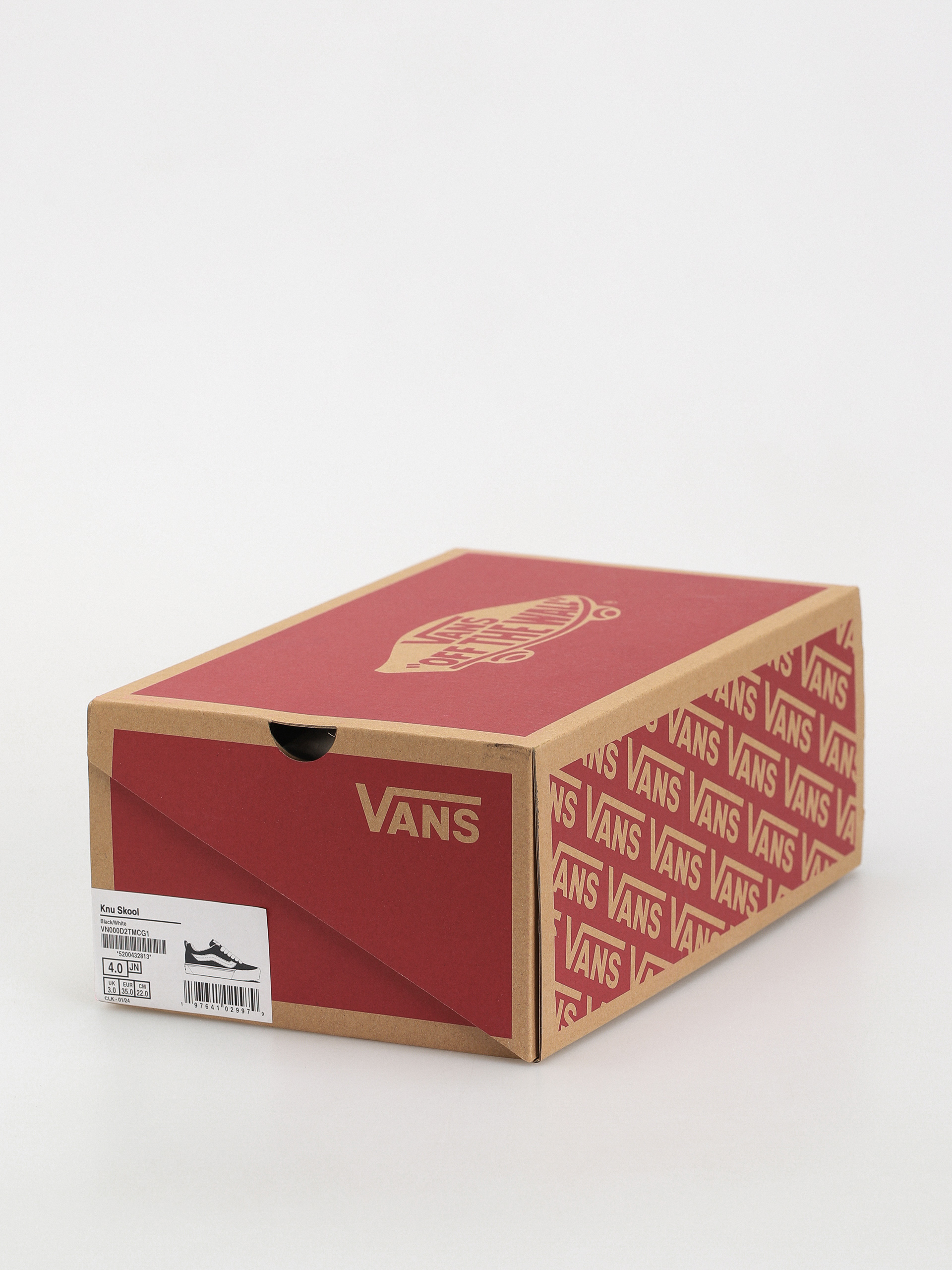 Pantofi pentru copii Vans Knu Skool JR (black/white)