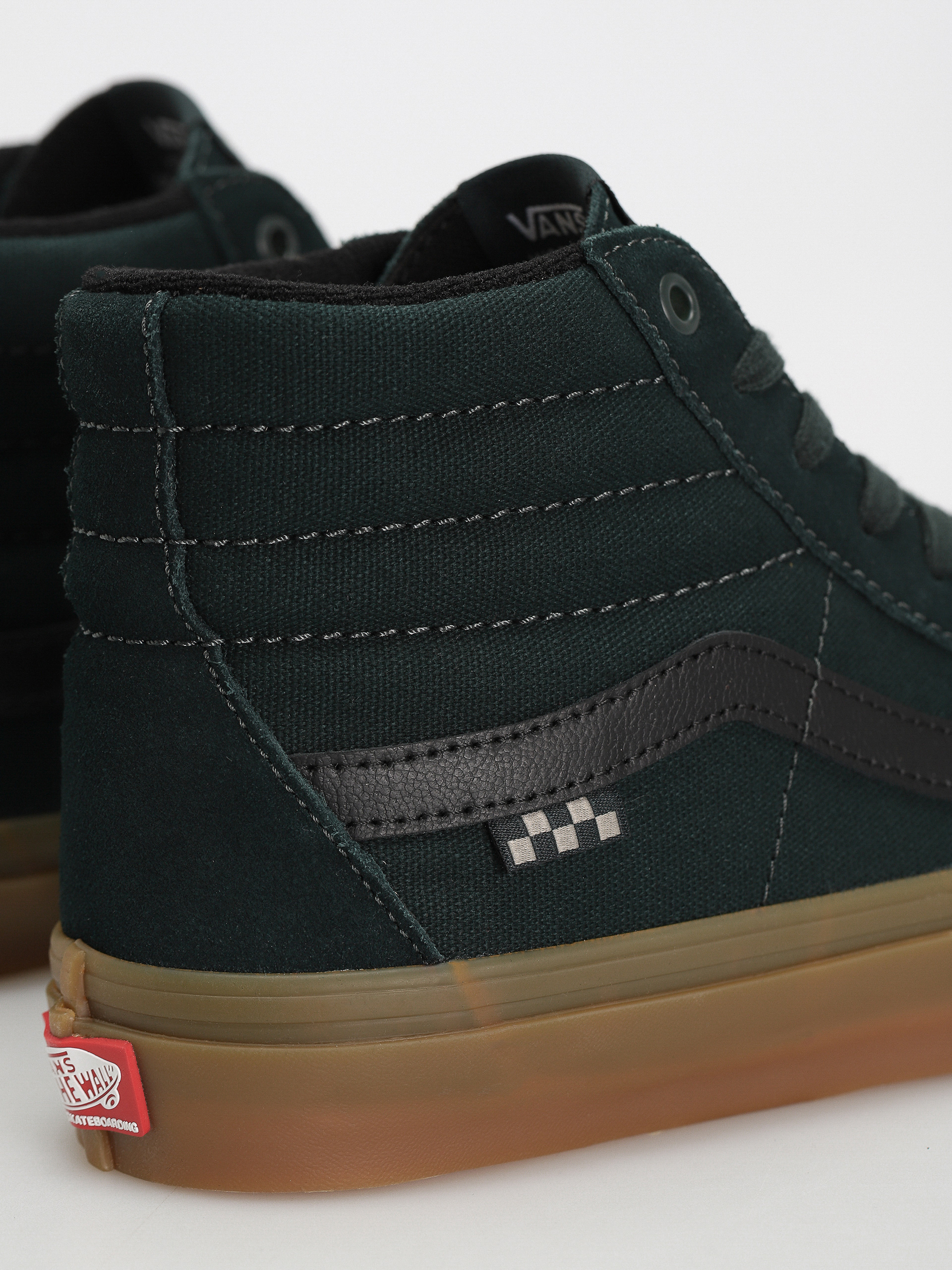 Pantofi Vans Skate Sk8 Hi (green/gum)