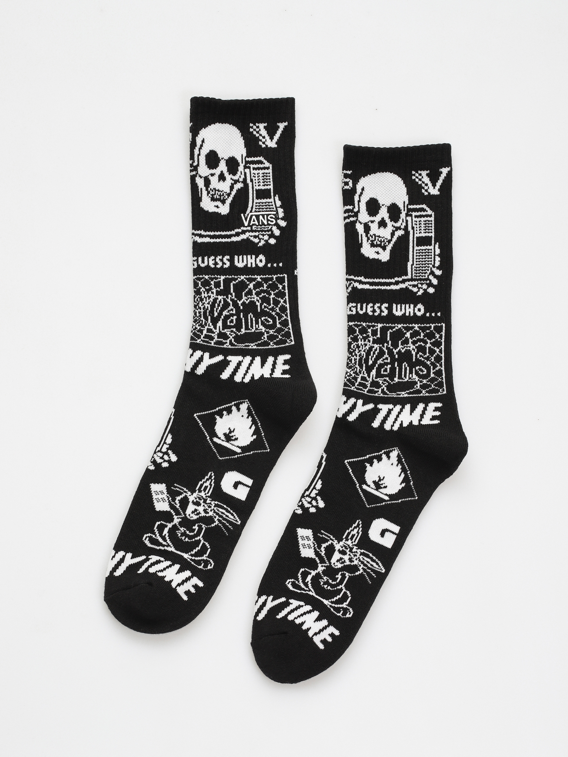 Șosete Vans Bubs 66 Crew (black)